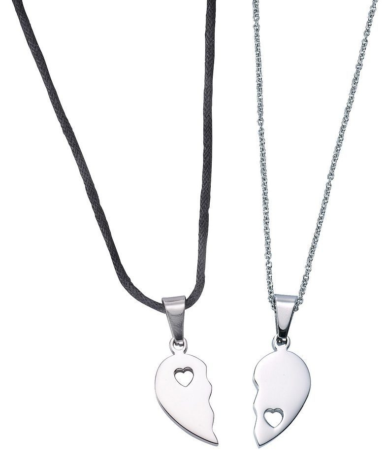 Firetti Schmuckset Multipack Schmuck Geschenk Halsketten LIEBE (4-tlg)