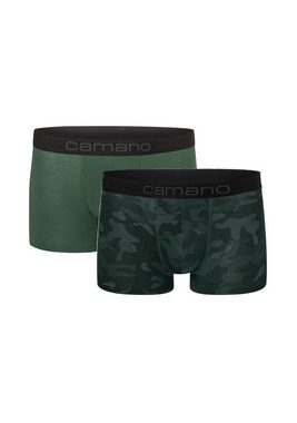 Camano Boxershorts Comfort mit nachhaltigerer Baumwolle (BCI) (2-St) 2er Pack