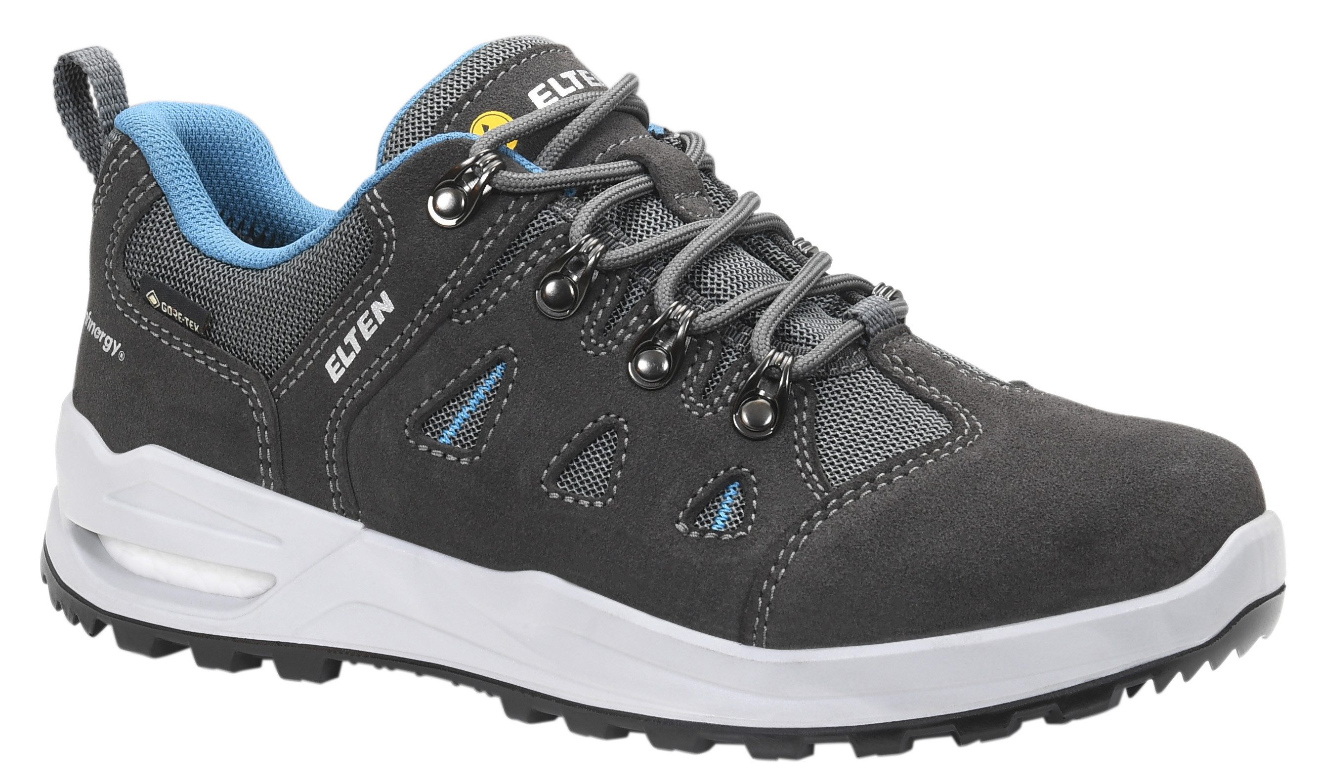 ENYA XXF GTX® grey-turquoise Low ESD O2 WR Sicherheitsschuh