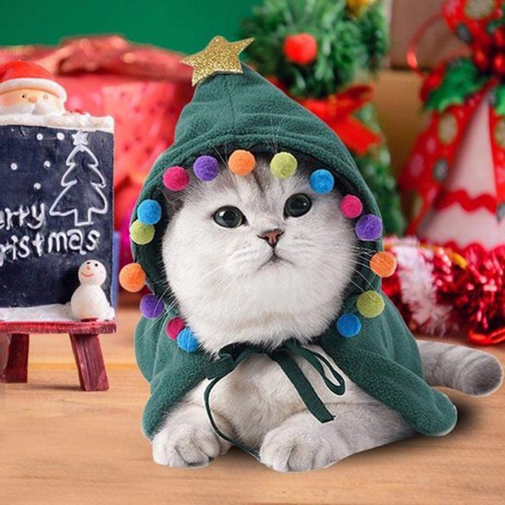 Housruse Tierkleid Tierkostüm, Katzen-Weihnachtskostüm, Haustier, Katze,  Weihnachten