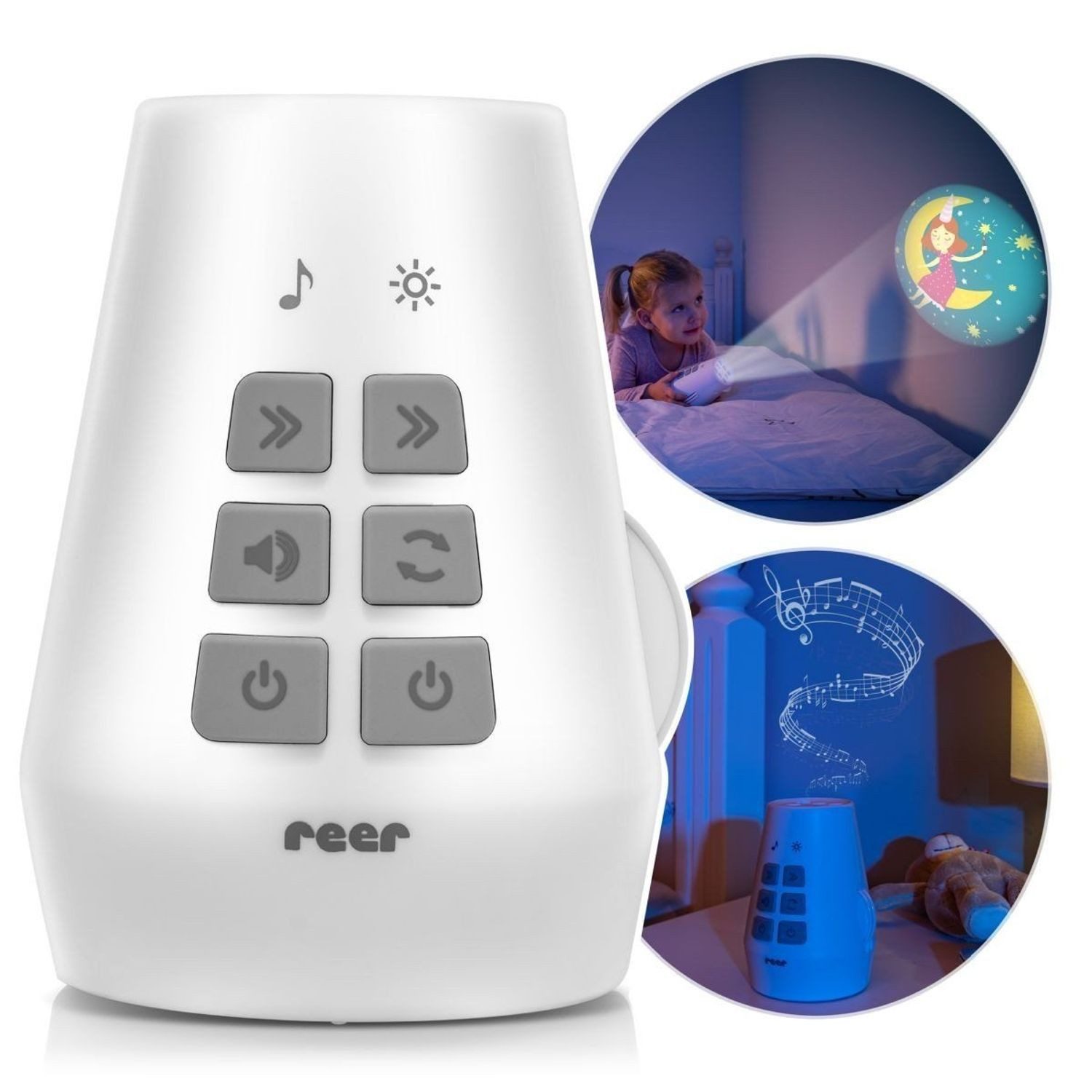 Reer LED Nachtlicht DreamBeam, weiß
