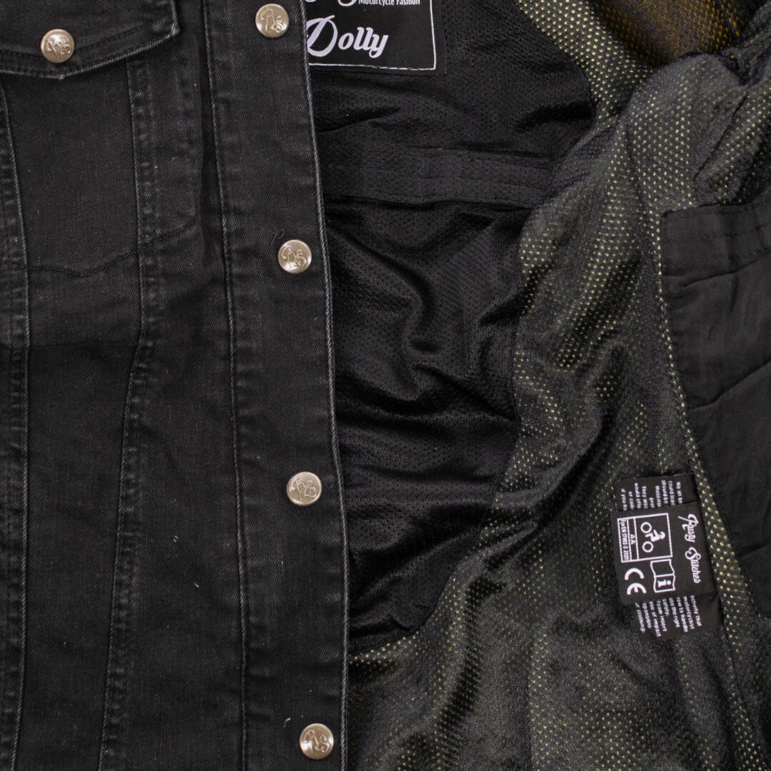 Rusty Stitches Motorradjacke Dolly Damen Motorrad Textiljacke