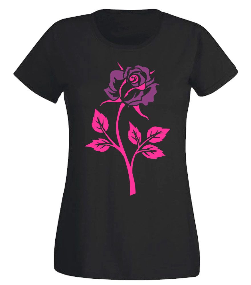 G-graphics T-Shirt Rose Slim-fit Damen T-Shirt aus unserer Pink-Purple-Collection