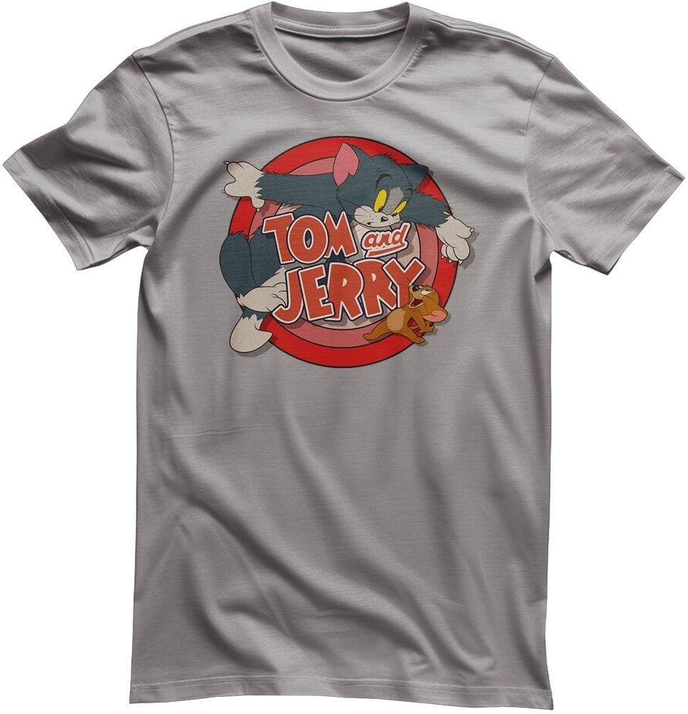 Tom & Jerry T-Shirt Tom & Jerry - Retro Logo T-Shirt