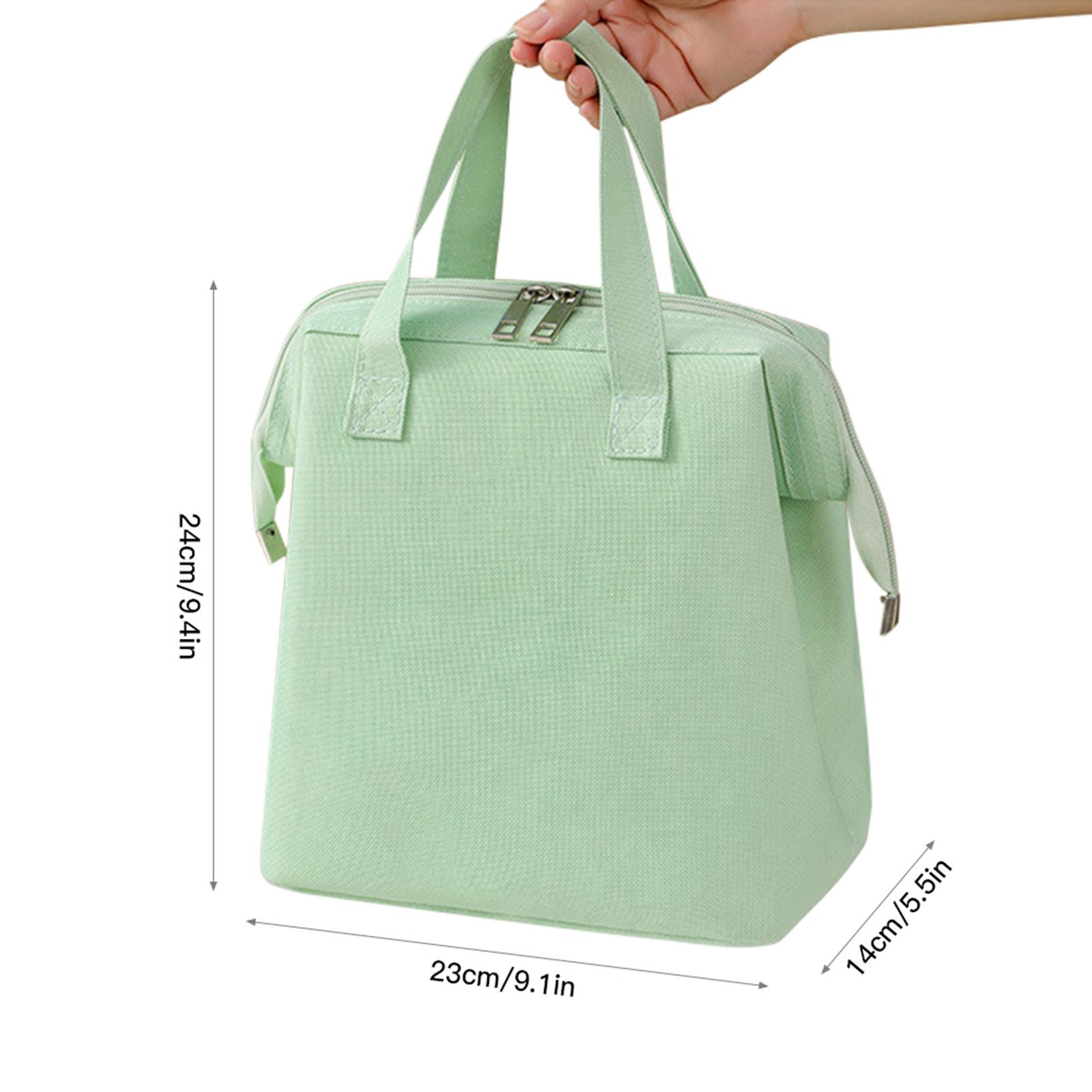 Heyork Kühltasche Lunchtasche Tragbar Kühltasche für Arbeit Schule Picknick Reisen