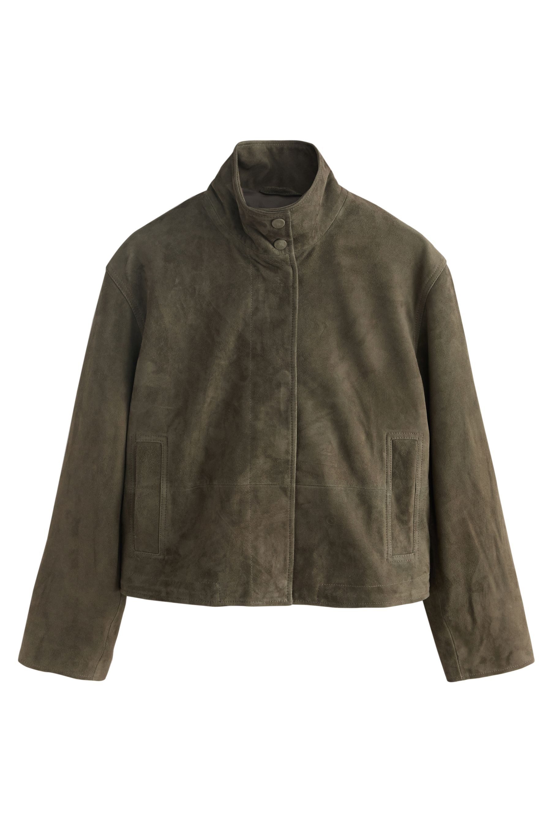 Next Lederjacke N. Premium Jacke aus echtem Veloursleder (1-St)