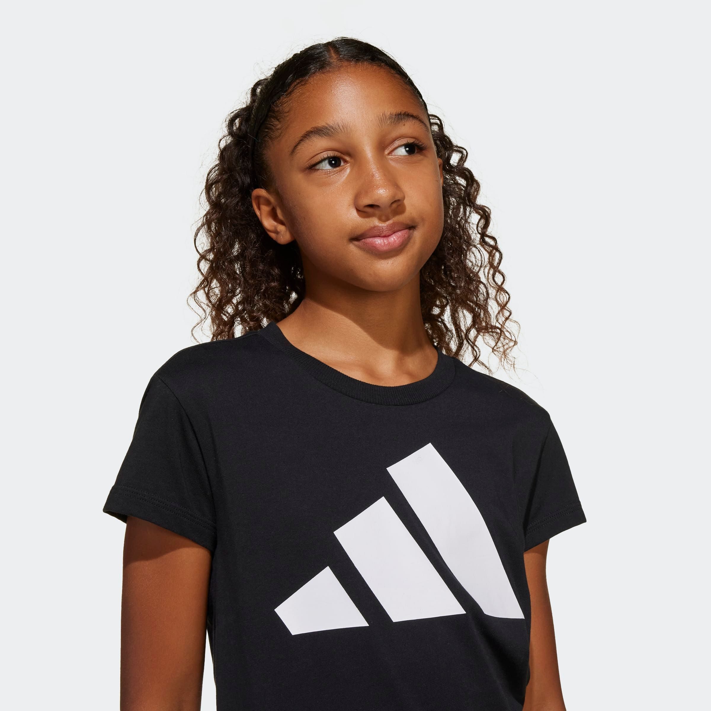 adidas Sportswear T-Shirt ESSENTIALS KIDS für Kinder, mit Rundhalsausschnitt, ohne Verschluss, aus Baumwolle