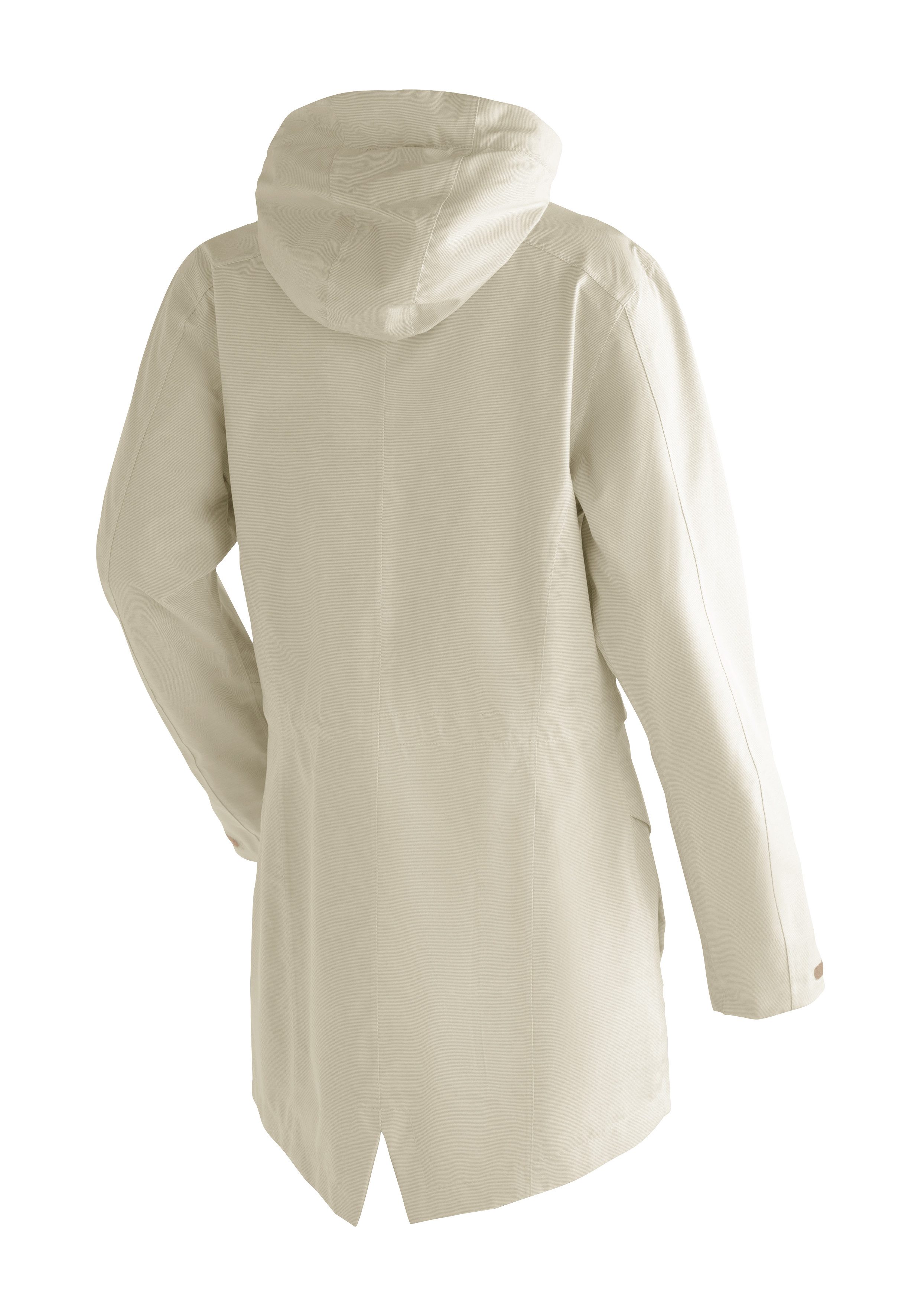 Maier Sports Outdoorjacke Echaz Coat W lange Damen Wanderjacke mit Kapuze, günstig online kaufen