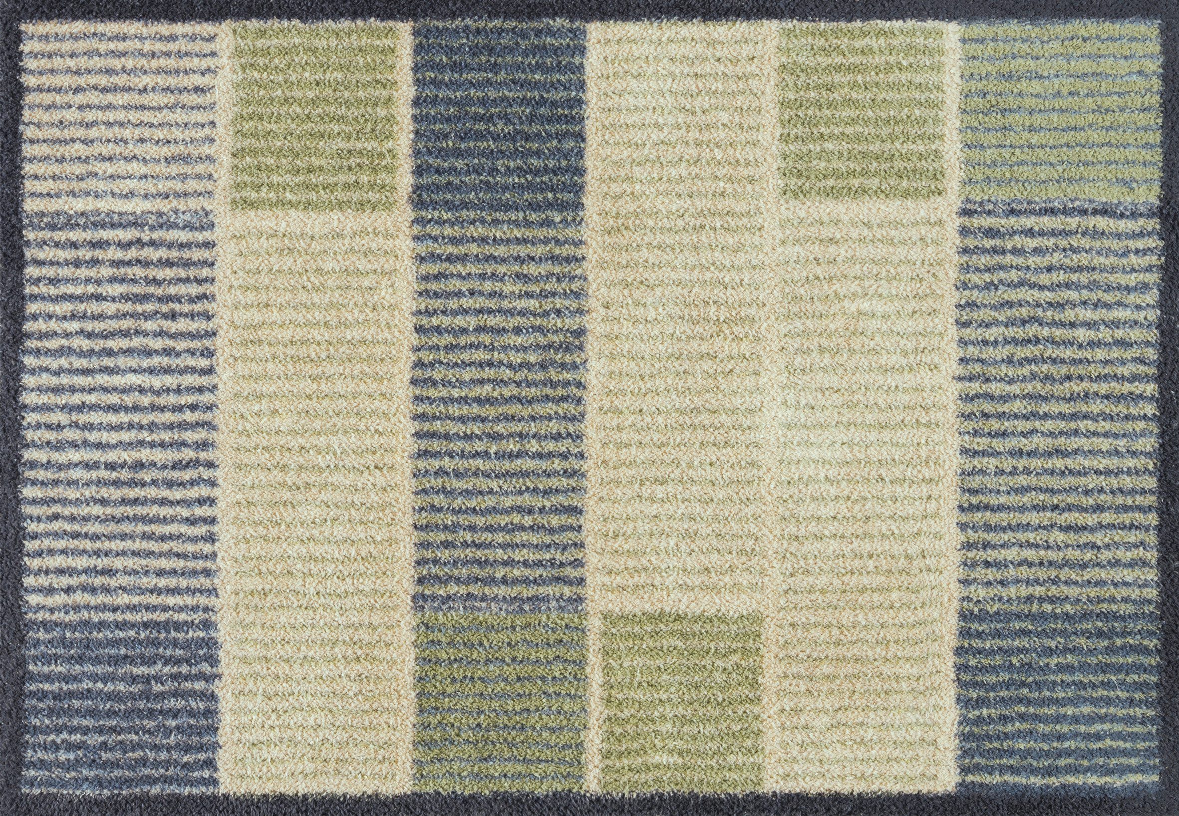 Turtle Mat Fußmatte Lines, rechteckig, Höhe: 9 mm