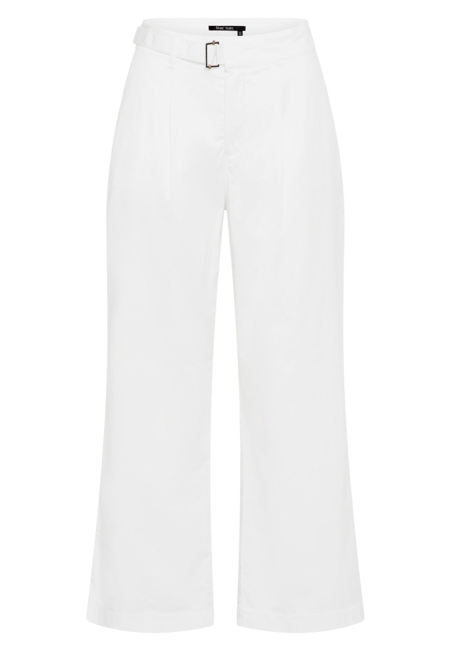 MARC AUREL Bundfaltenhose mit Gürtel