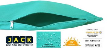 Kissenbezüge JACK 2er Set Outdoor Kissenhülle Kissenbezug 40x60cm Wasserfest, JACK (2 Stück), robust und strapazierfähig, Wasserabweisend, für Innen & Außen