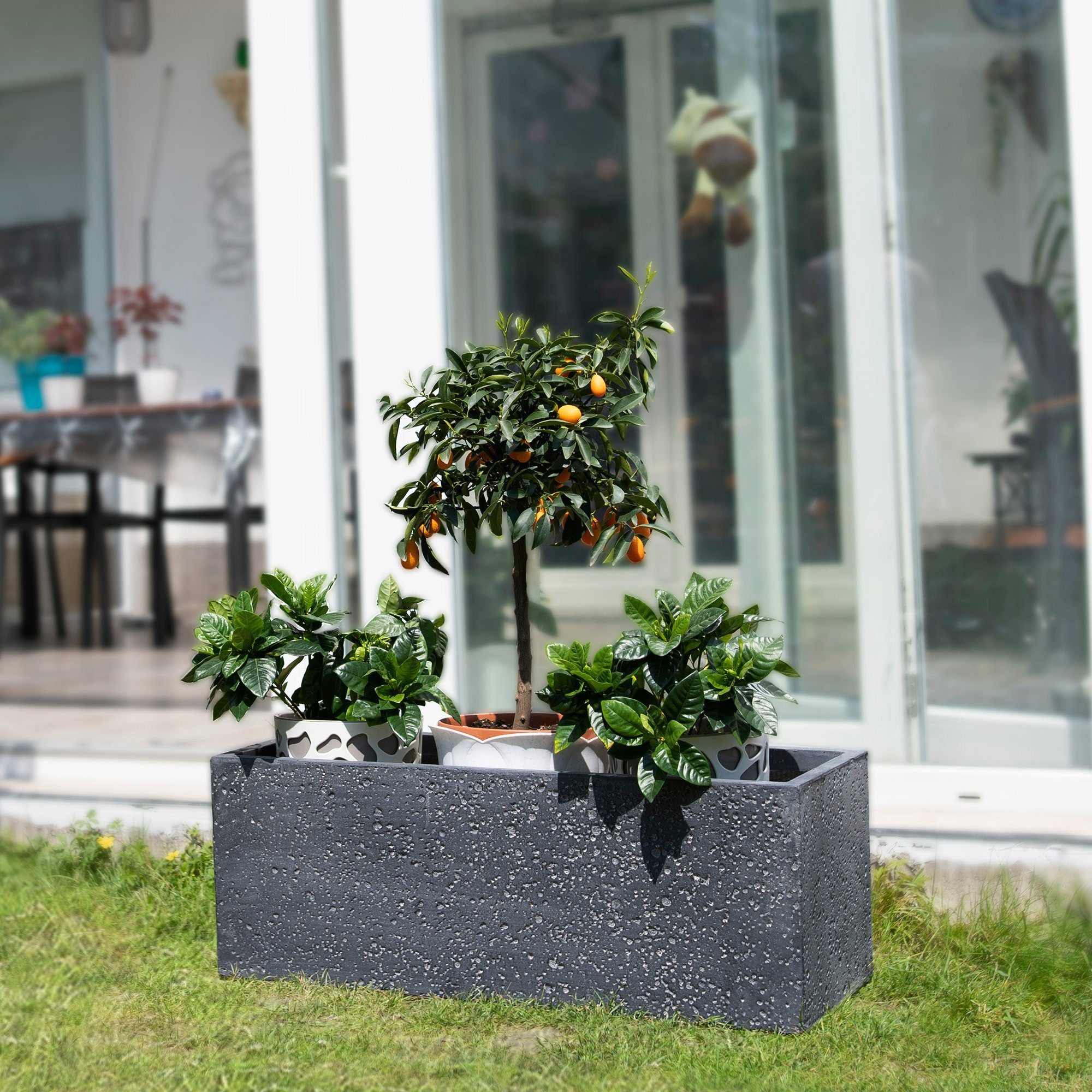 Köhko Pflanzkübel KÖHKO® Blumenkübel aus Fieberglas günstig online kaufen