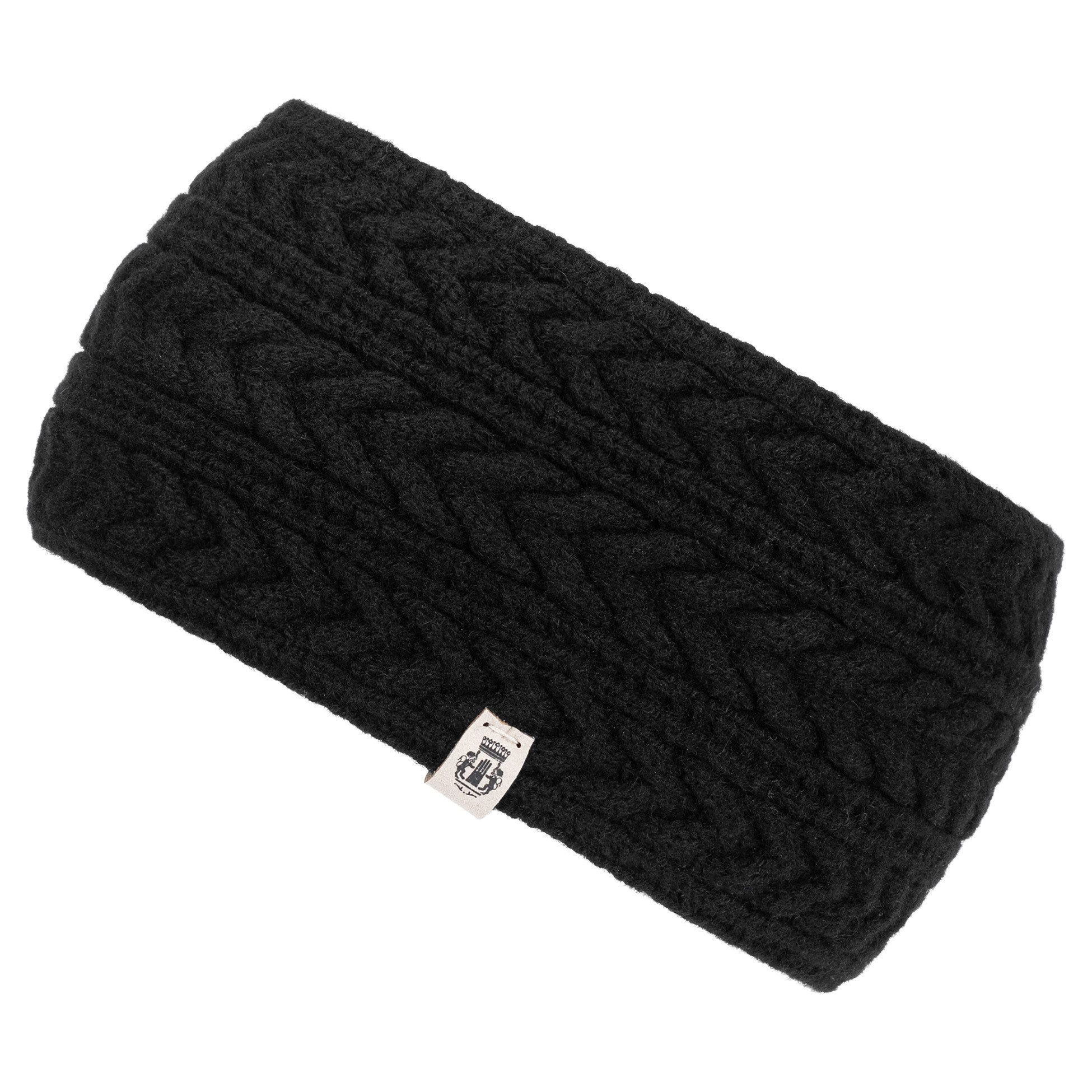 Roeckl Stirnband CASHMERE TWIST Wollstirnband mit Zopfmuster