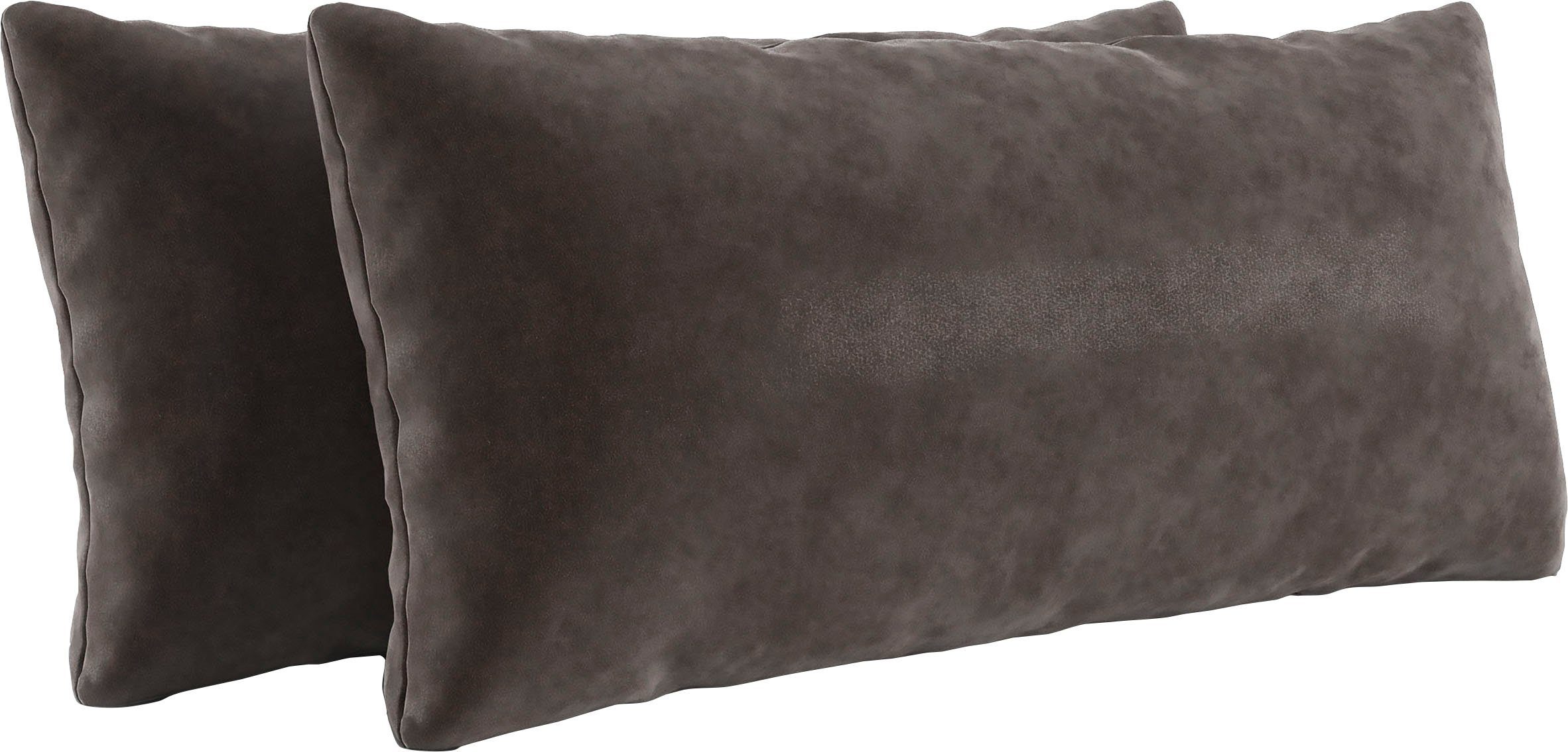 Home affaire Sofakissen Viva, (Set, 2 Stück), 2er Kissen-Set wahlweise in zwei Größen