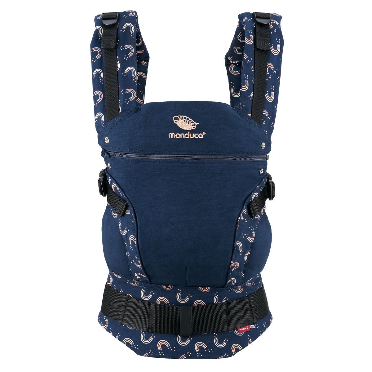 Babytrage First - RainbowNight - Navy Print