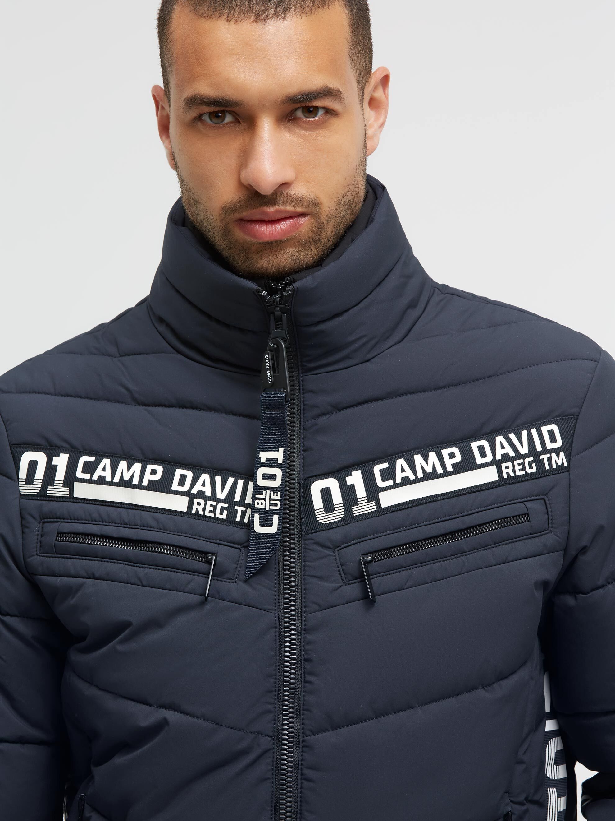 CAMP DAVID Winterjacke mit Reißverschluss an den Einschubtaschen – Bild 4 von 5