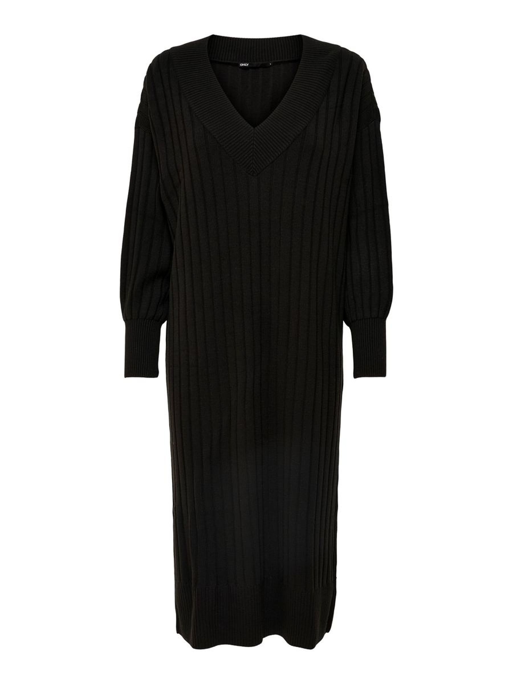 ONLY Shirtkleid (lang, 1-tlg) ONLNEW TESSA L/S MIDI V DRESS KNT NOOS günstig online kaufen