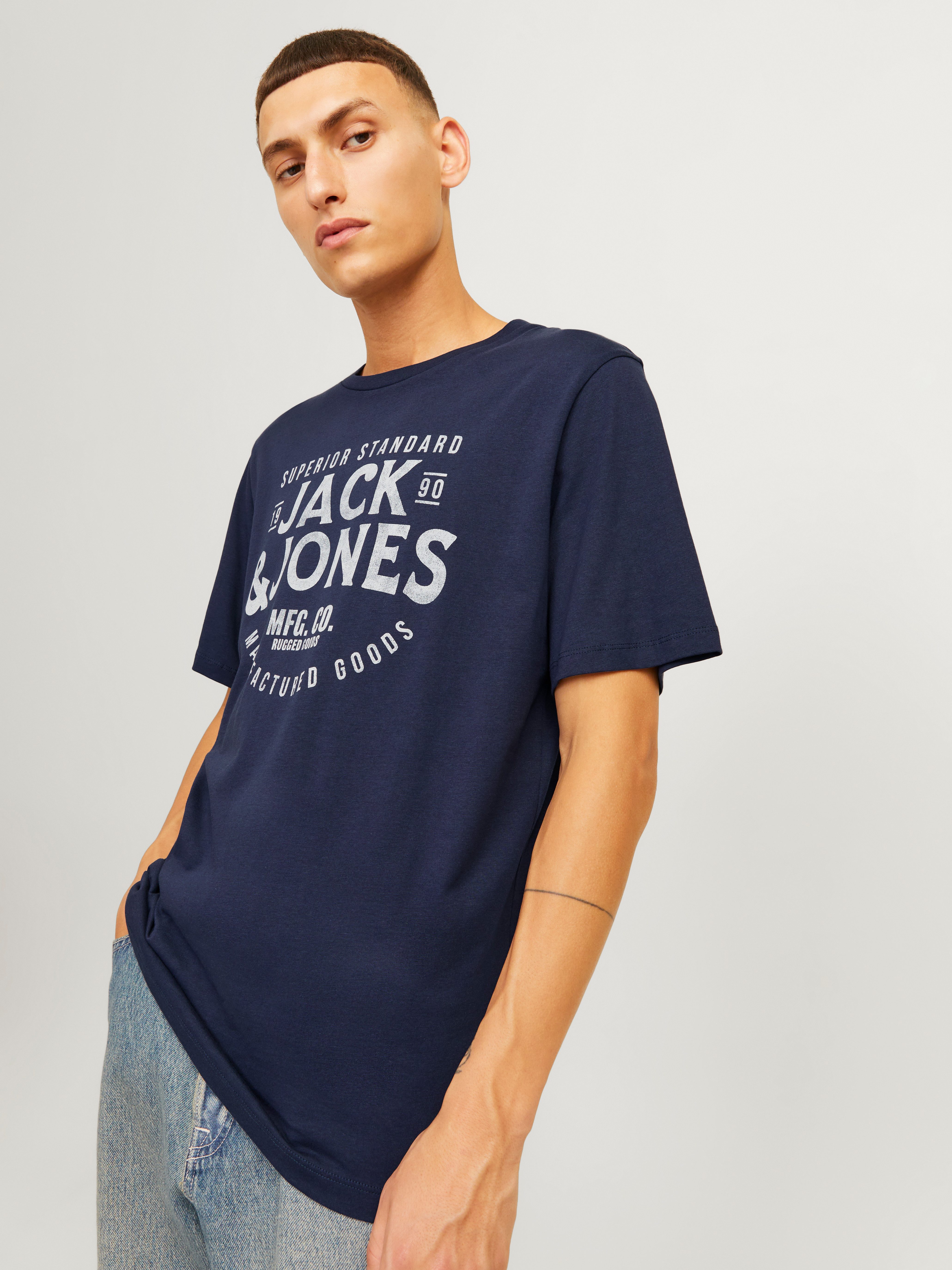 Jack & Jones Rundhalsshirt JJJEANS TEE günstig online kaufen