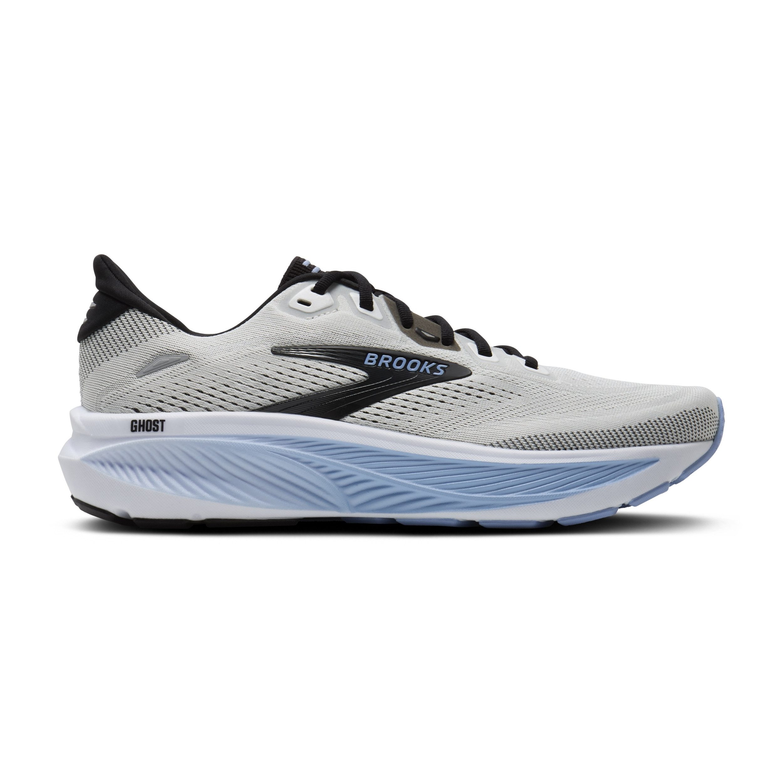 Brooks Ghost 18 Herren Laufschuh Schmal (1B) White/Black/Open Air Laufschuh