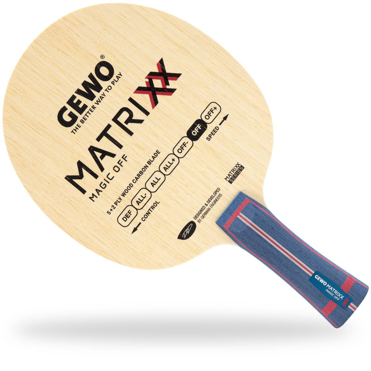 Tischtennisschläger Holz Matrixx Magic OFF