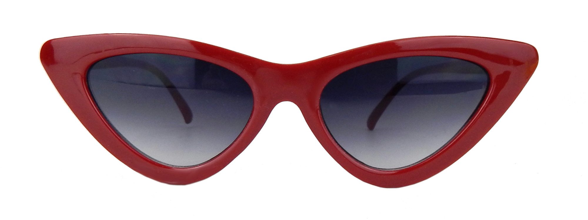 Ella Jonte Retrosonnenbrille Retro Cat-Eye Sonnenbrille im Rockabilly-Stil mit UV-400 Schutz