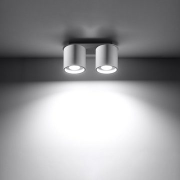SOLLUX lighting Deckenleuchte ORBIS, ohne Leuchtmittel, leuchtet nieder