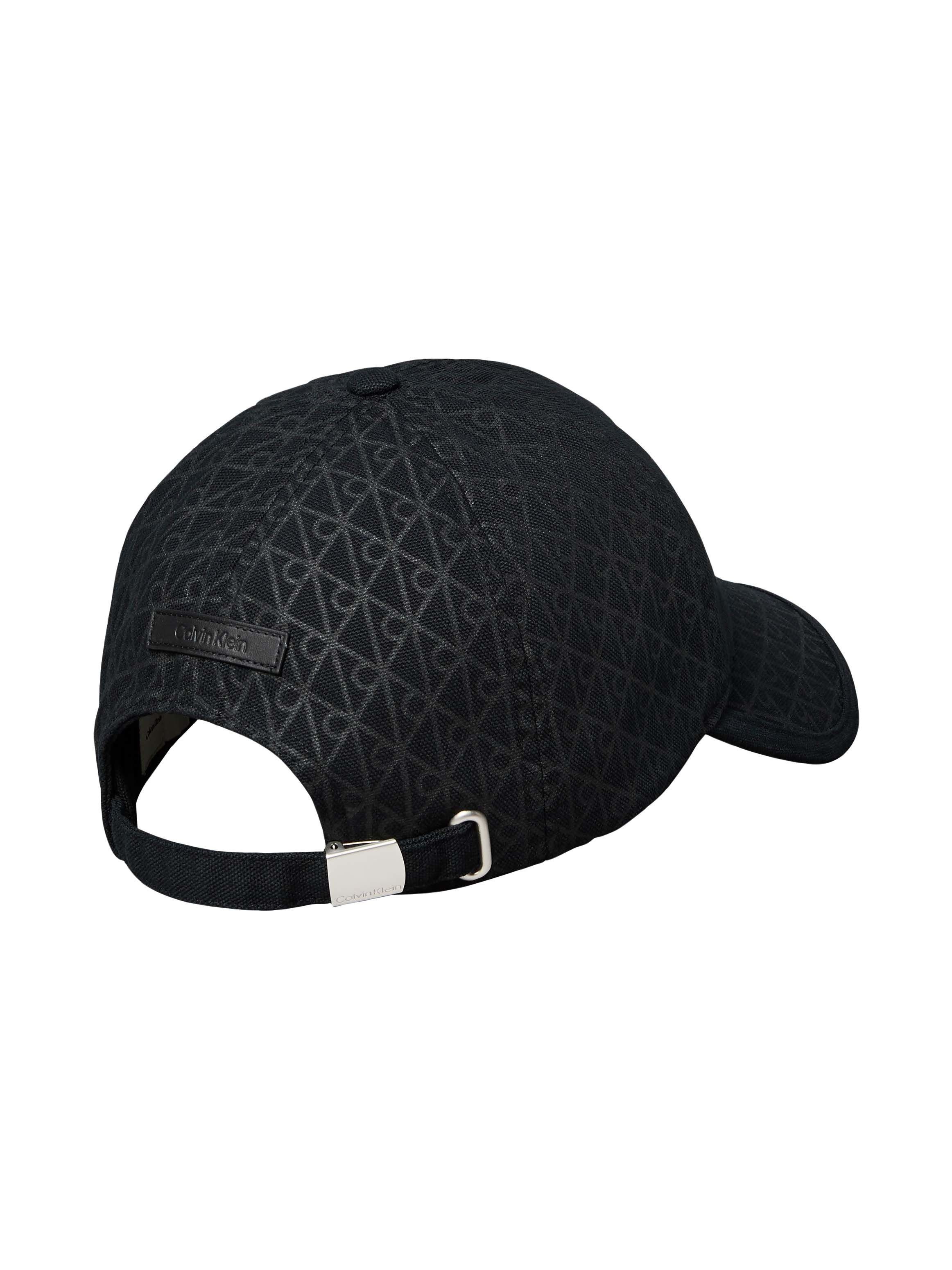 Calvin Klein Baseball Cap EMBLEM PRINT w LEATHER PATCH CAP Regular fit und größenverstellbar