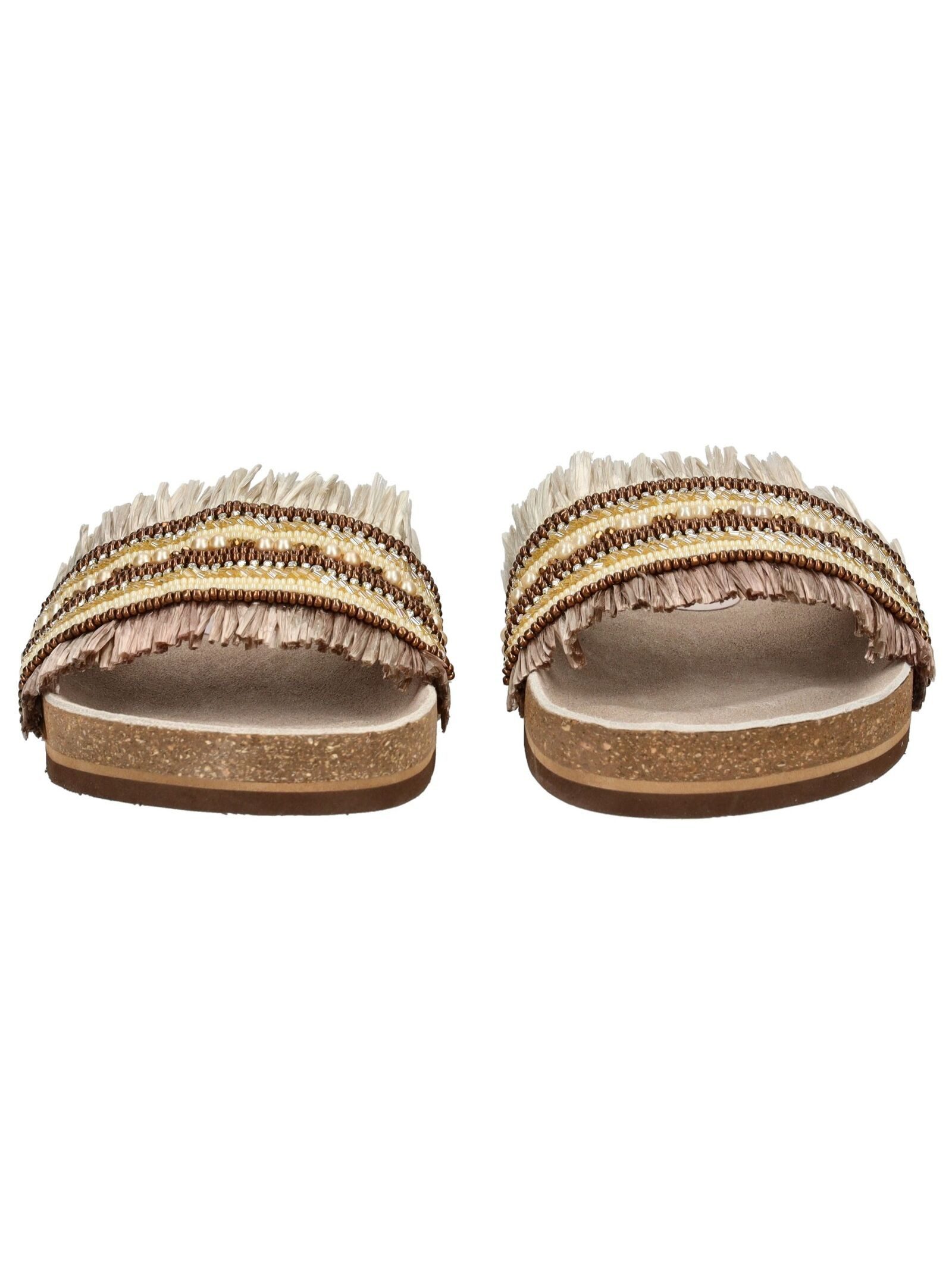 Lazamani Lazamani Pantoletten Leder Pantolette