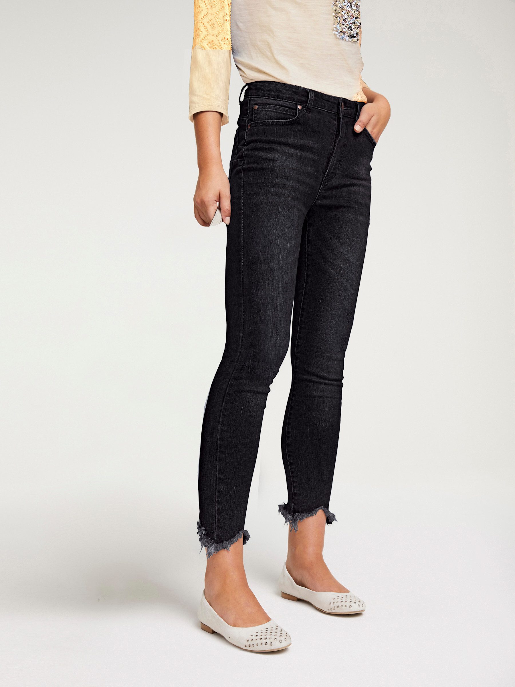 heine Bequeme Jeans Bauchweg-Jeans erhöht – Bild 2 von 3