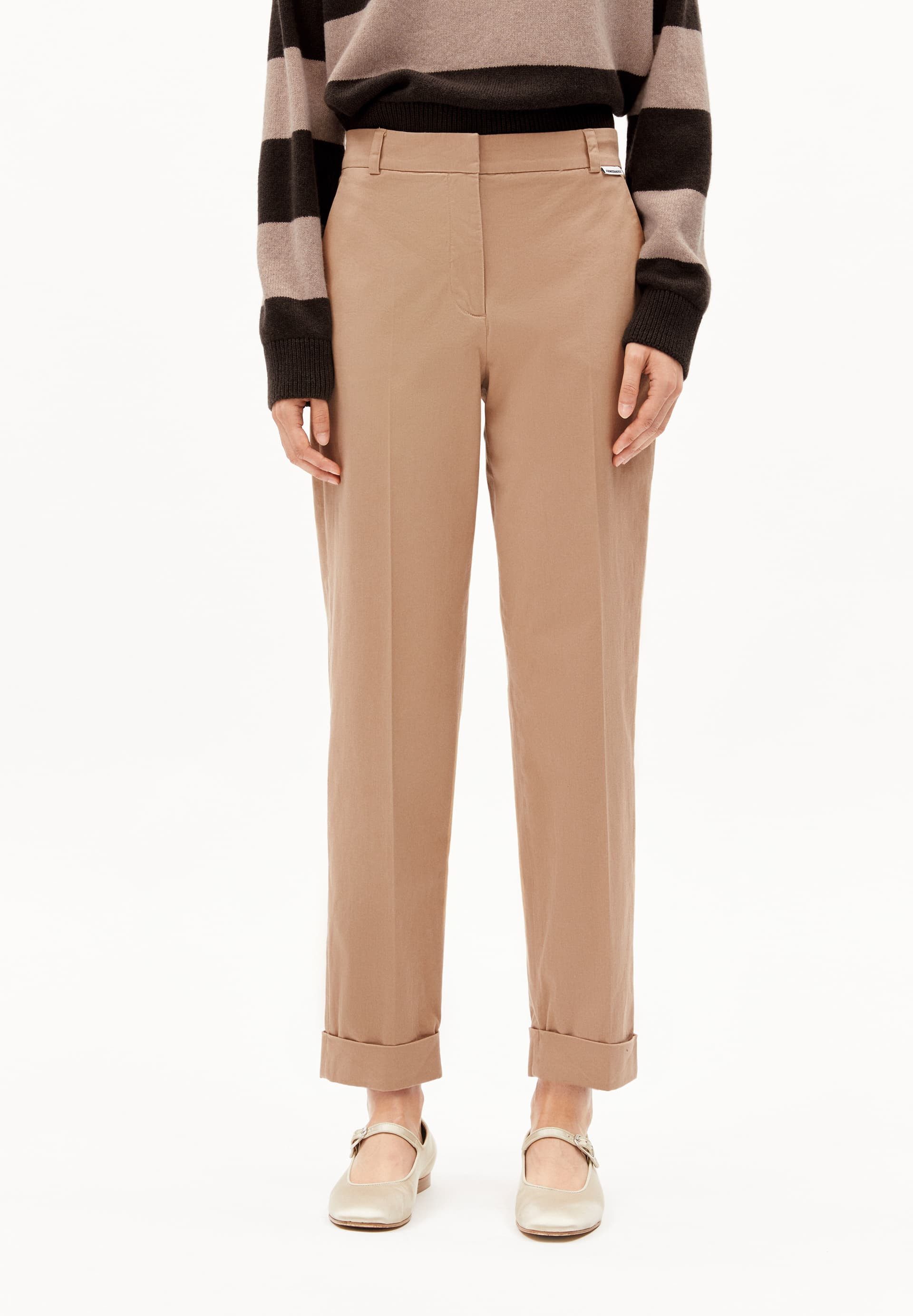 Stoffhose KAADWI Webhose aus Bio-Baumwoll Mix