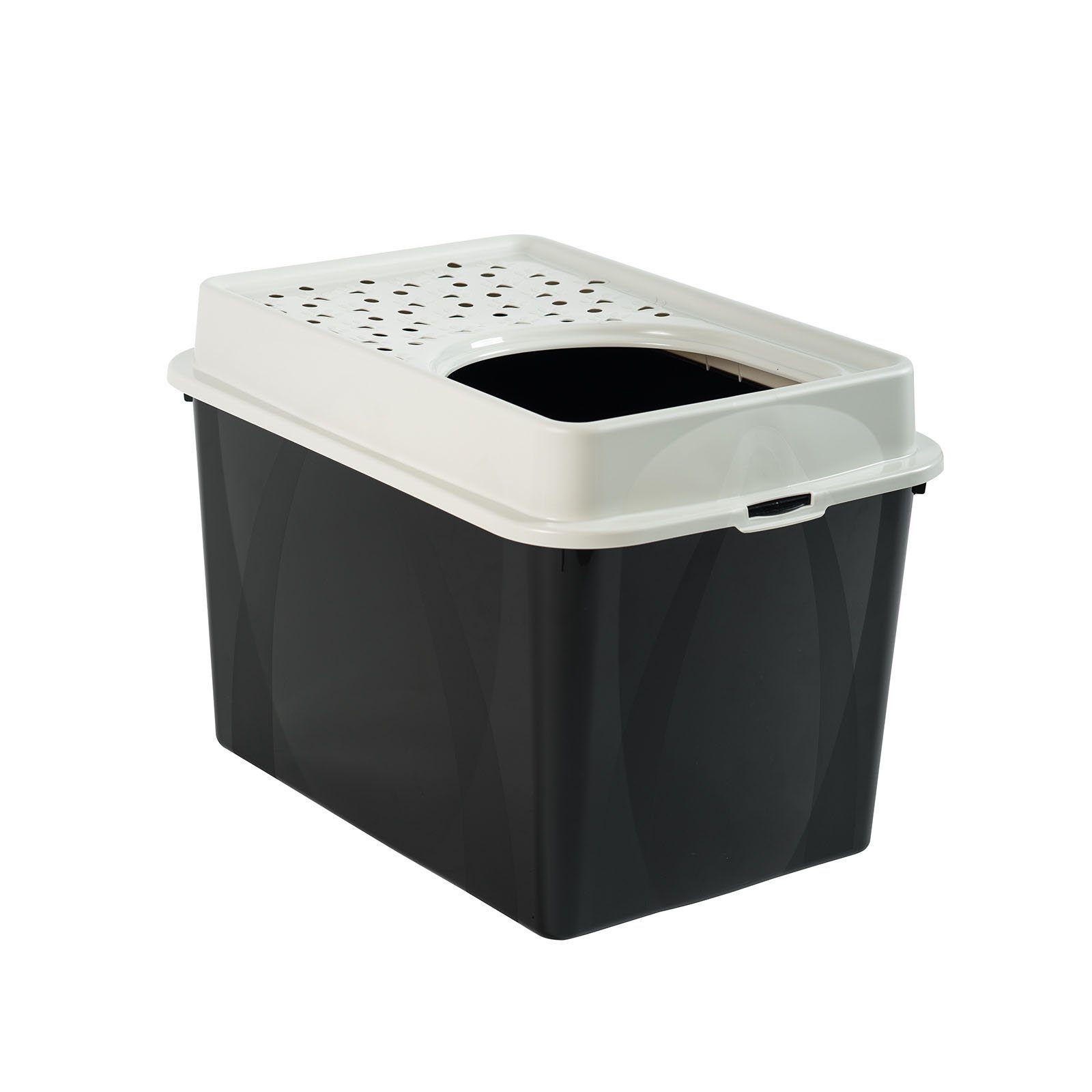 ROTHO Katzentoilette MyPet Eco Berty Katzenklo mit Top-Eingang, Kunststoff (PP recycelt)