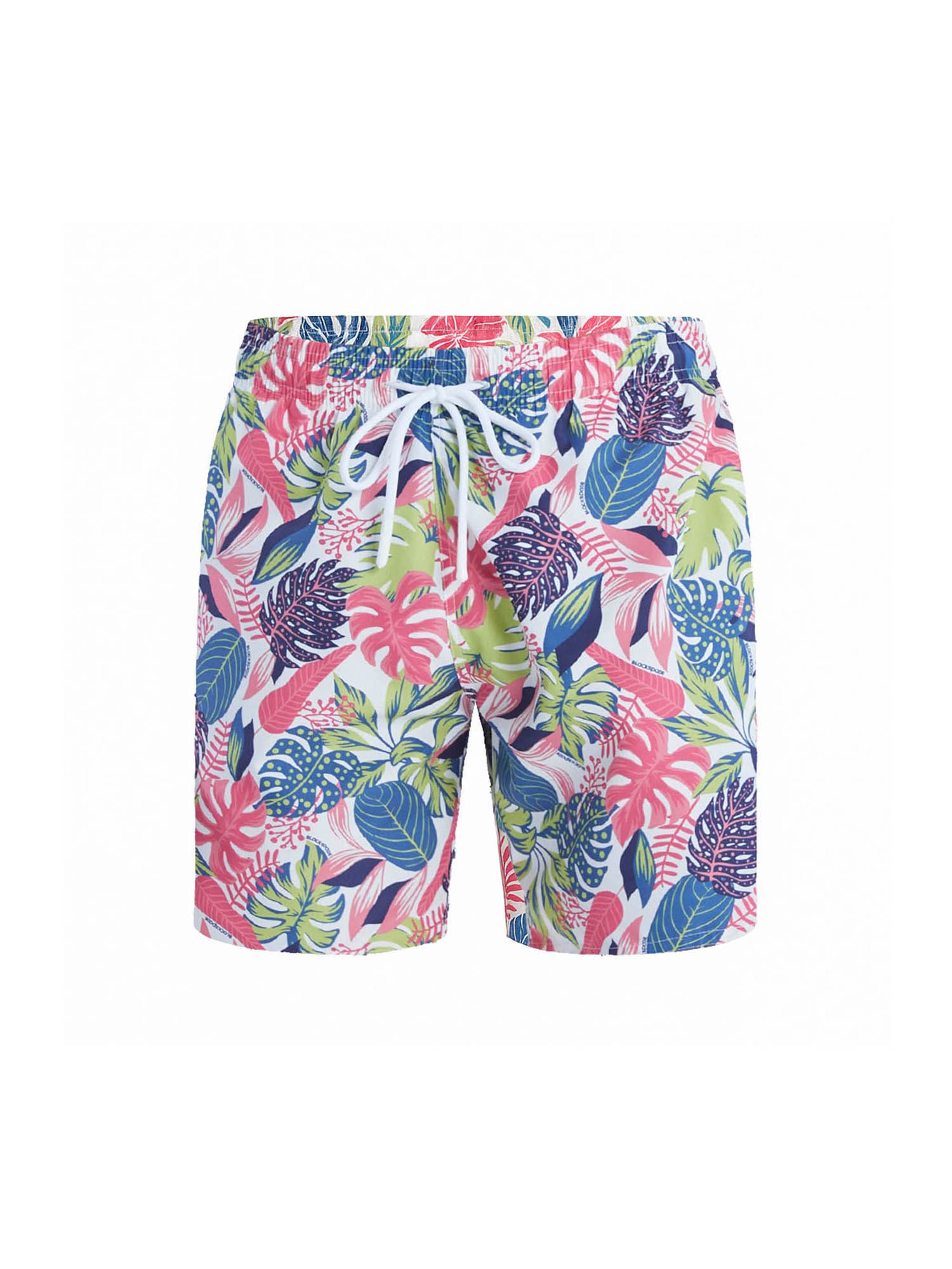 BlackSpade Badeshorts Medium Pattern mit kurzem Bein locker geschnittene Schwimmhose