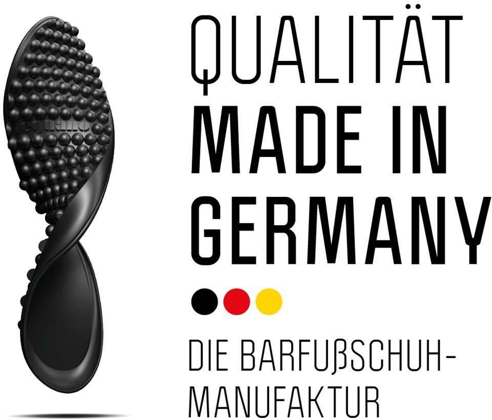 Made CHESTER dunkelbraun Germany Barfußschuh, (28201003) Leguano in