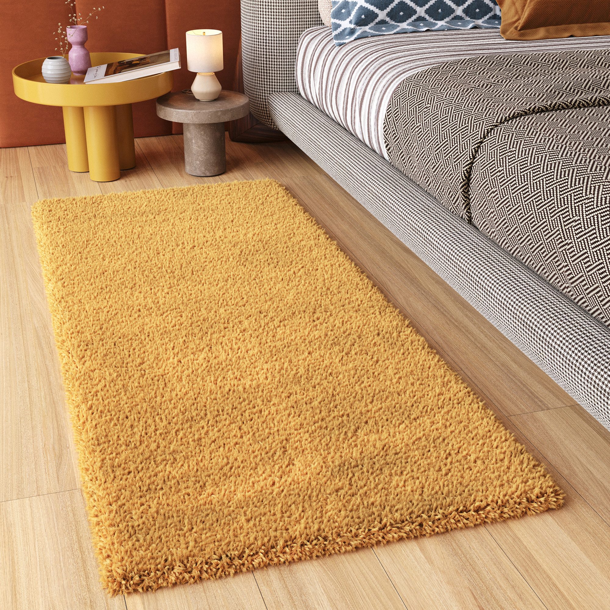 Tapiso Hochflor-Läufer ESSENCE, rechteckig, Höhe: 40 günstig online kaufen
