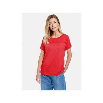 GERRY WEBER T-Shirt rot (1-tlg)