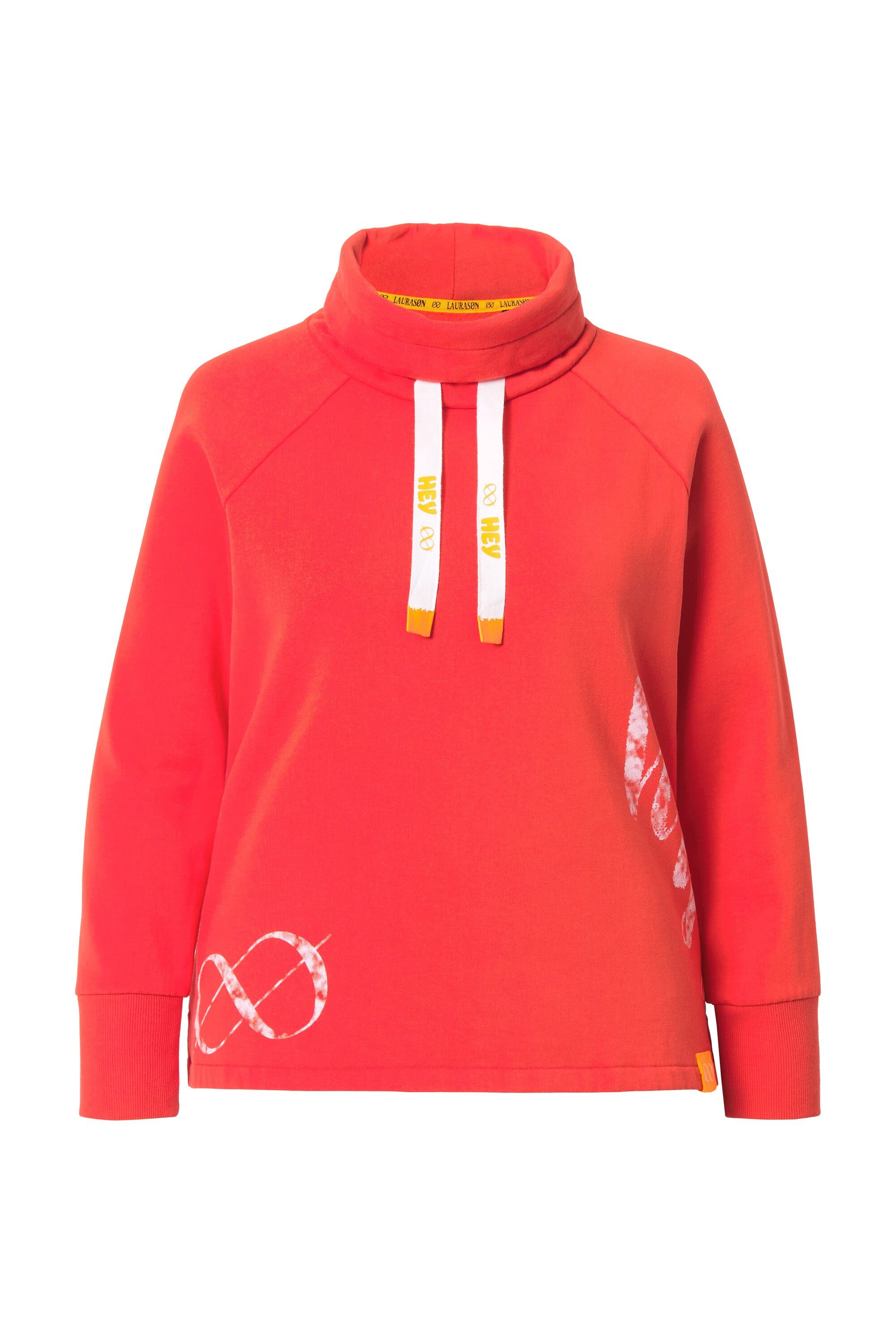 Laurasøn Sweatshirt Sweatshirt mit Stehkragen Langarm günstig online kaufen
