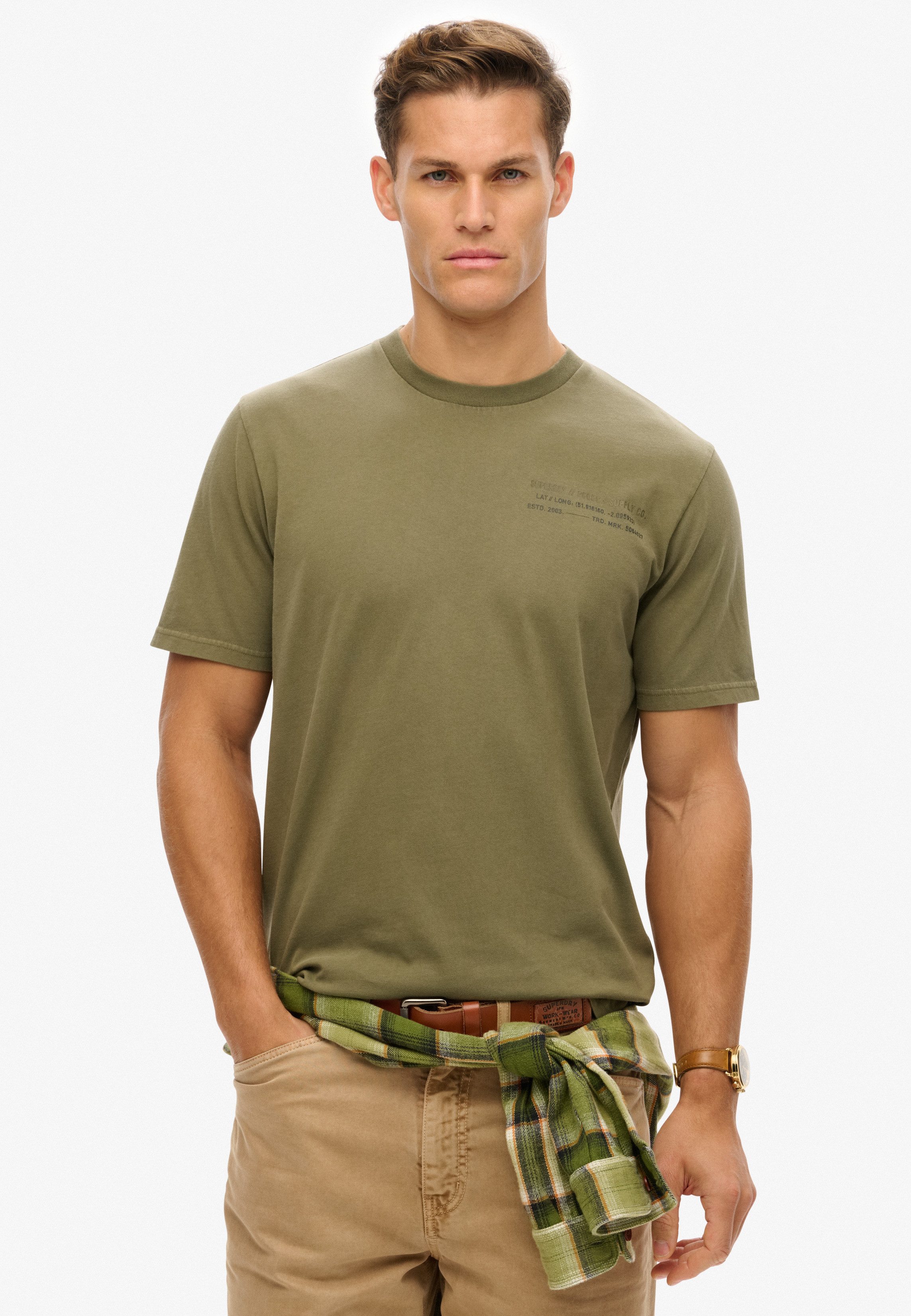 Superdry Rundhalsshirt UTILITY SPORT GRAPHIC T günstig online kaufen