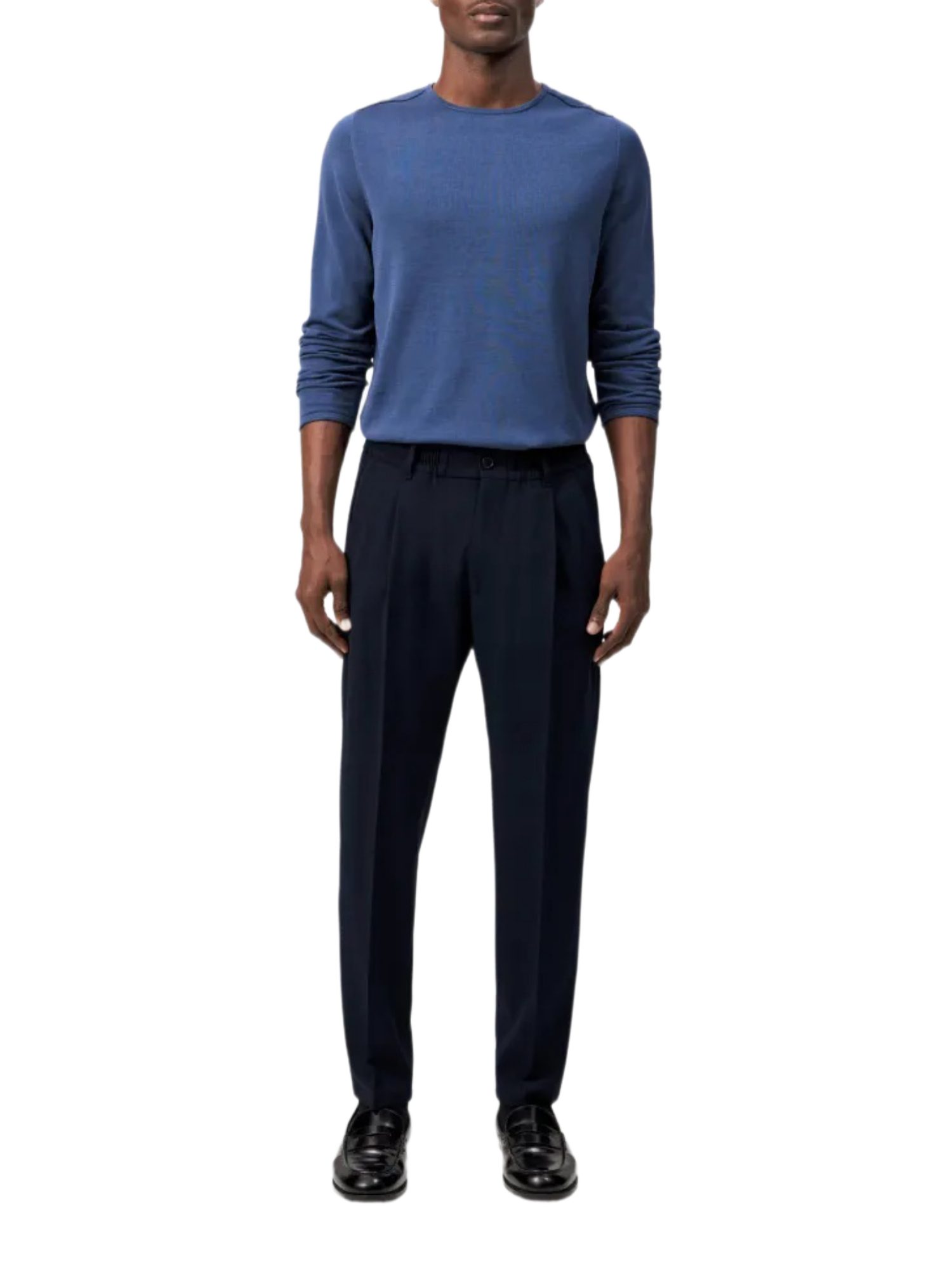 Drykorn Stoffhose blau, Casual, Polyester, Unifarben, Regular Fit, Mittel