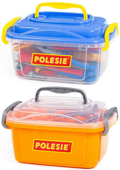 Polesie Kinder-Werkzeug-Set Werkzeugbox 57-tlg Werkzeug Nr. 15 Handwerker, (Set, 57-tlg)