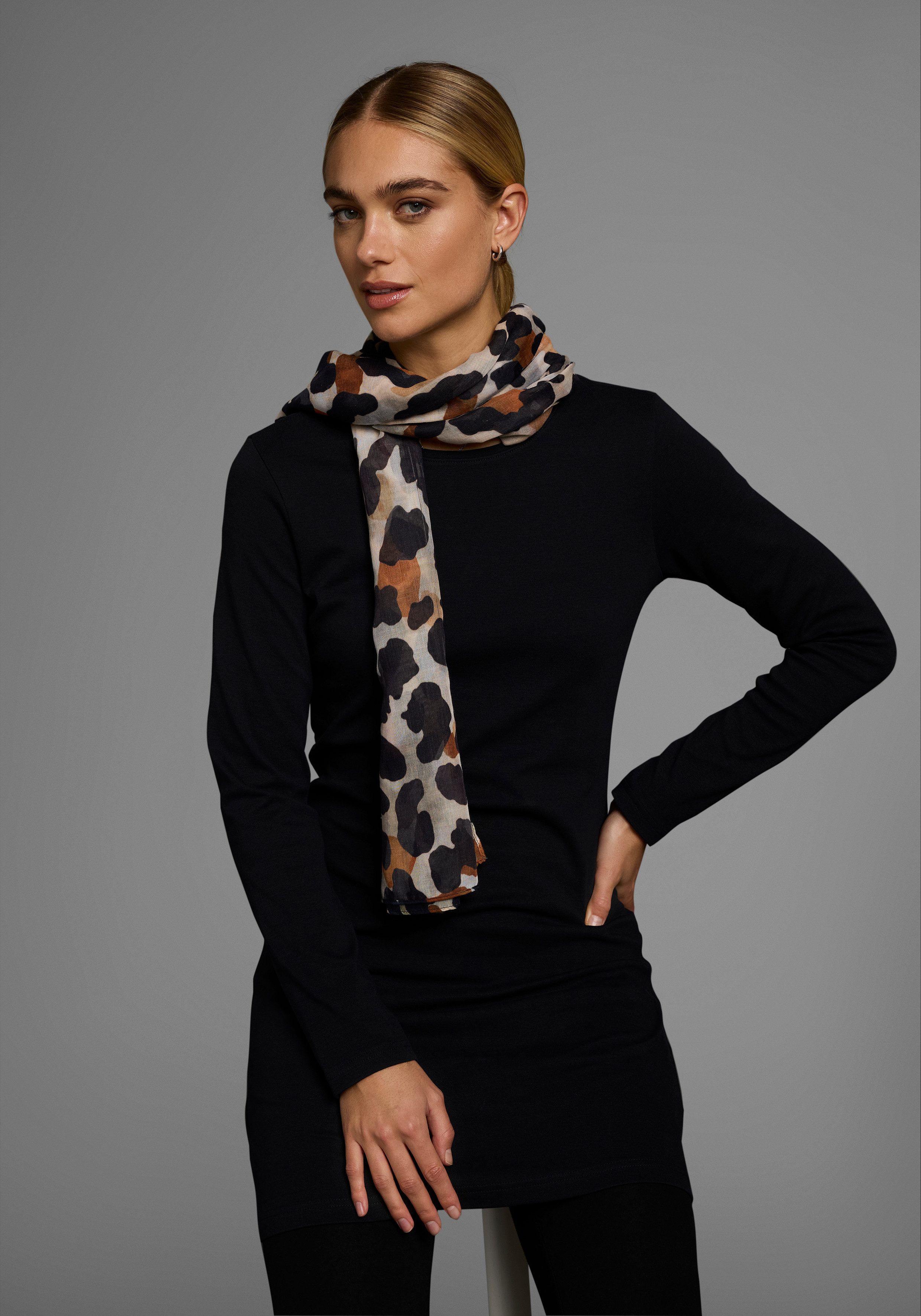 Flashlights Jerseykleid (2-er Pack) figurbetonter Schnitt, aus Interlock-Stoff, langärmlig