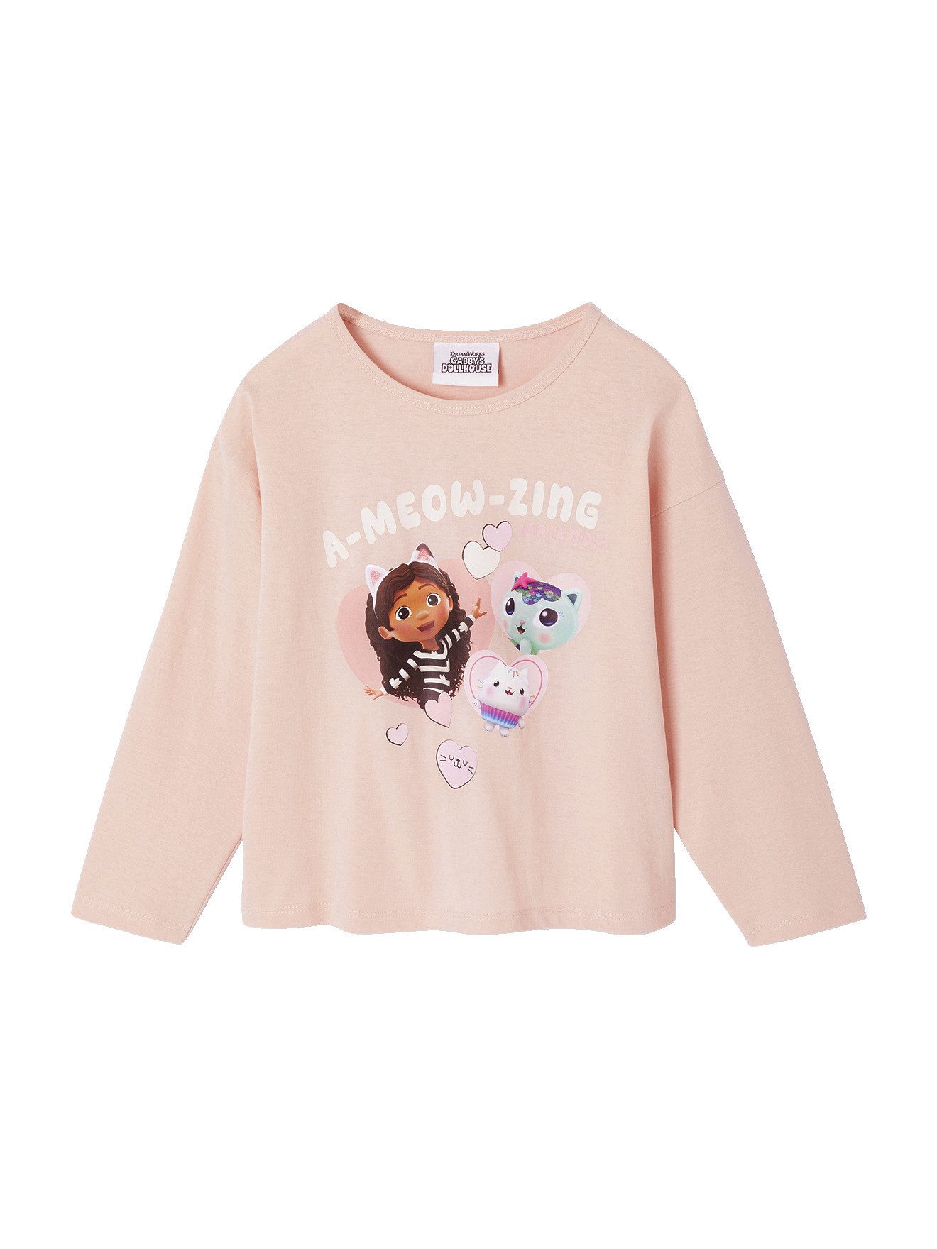 Langarmshirt Kinder Shirt GABBY'S DOLLHOUSE