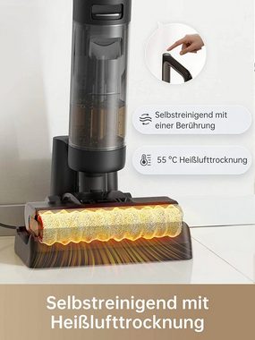 Dreame Nass-Trocken-Akkusauger Dreame H12 Pro, lange Reinigungsdauer, leistungsstarke Zugkraft, 300 W, Selbstreinigungsfunktion, verbesserte Reinigung von Ecken und Kanten