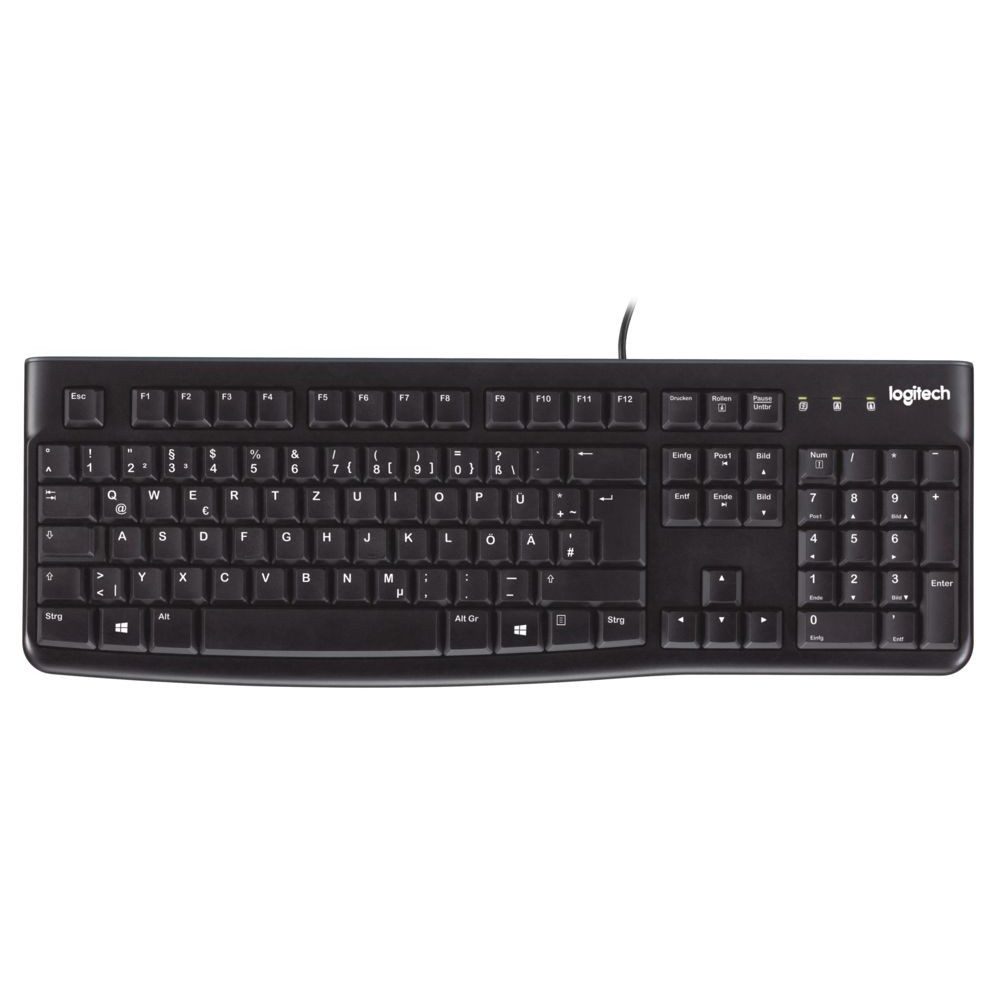 Logitech Desktop MK120 - UK-Layout Tastatur- und Maus-Set