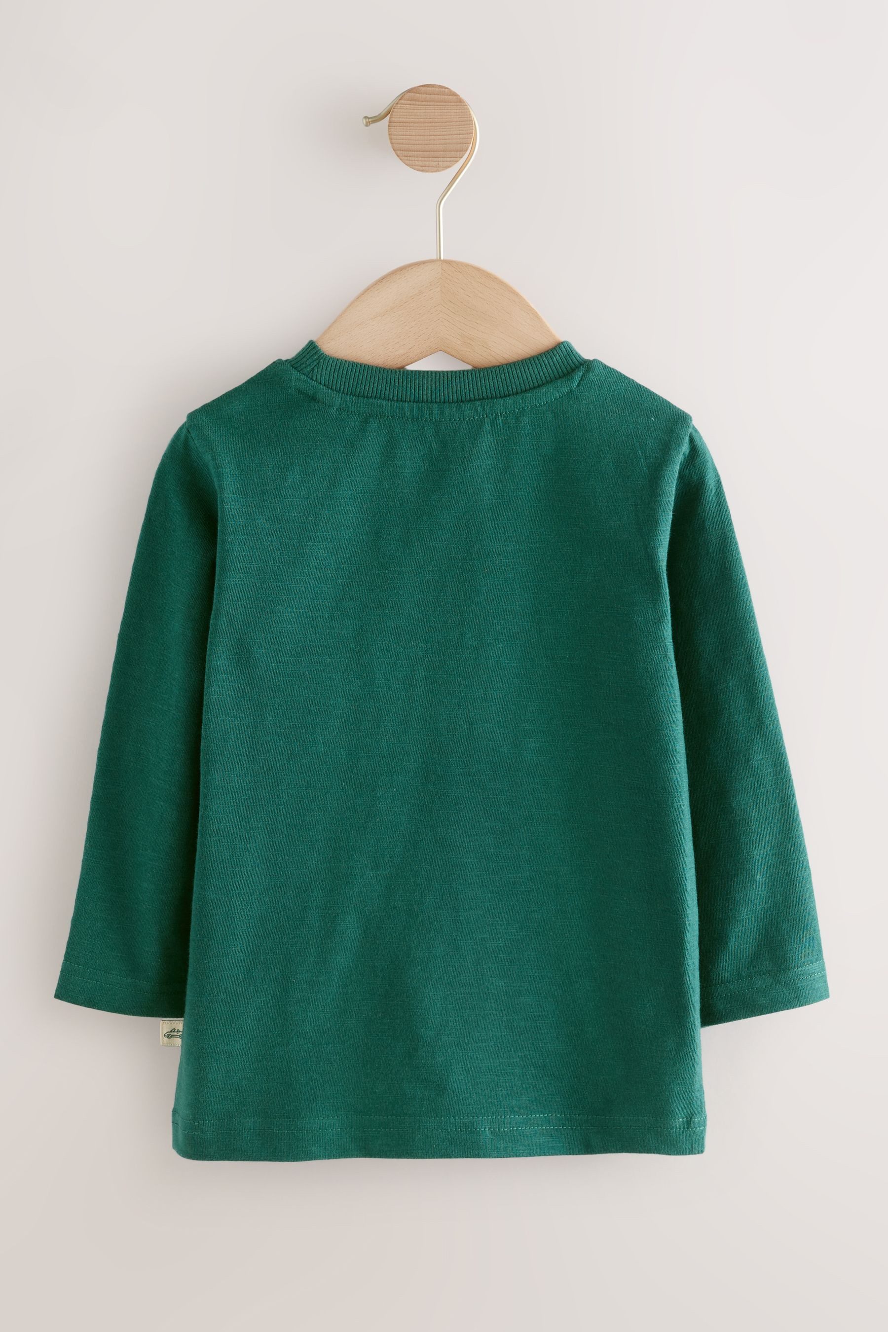 Next Langarmshirt Langärmeliges Shirt mit Applikation günstig online kaufen