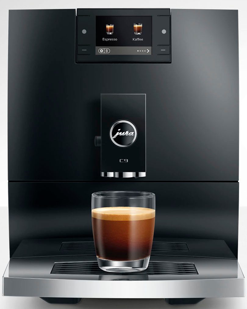 JURA Kaffeevollautomat 15753 C9 (EA), Piano Black, 17 Spezialitäten, WiFi, Hot&Light Brew, Feinschaum – Bild 2 von 5
