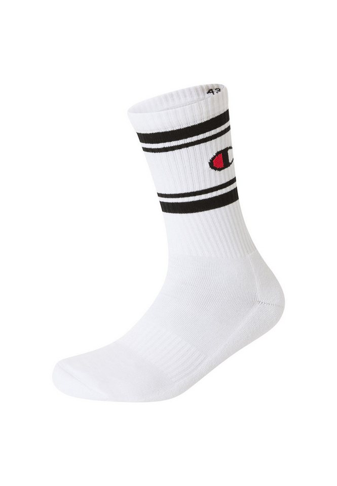 Champion Socken (Packung, 3-Paar) unifarben oder geringelt, Packung mit 3 Paar, elastisches Material
