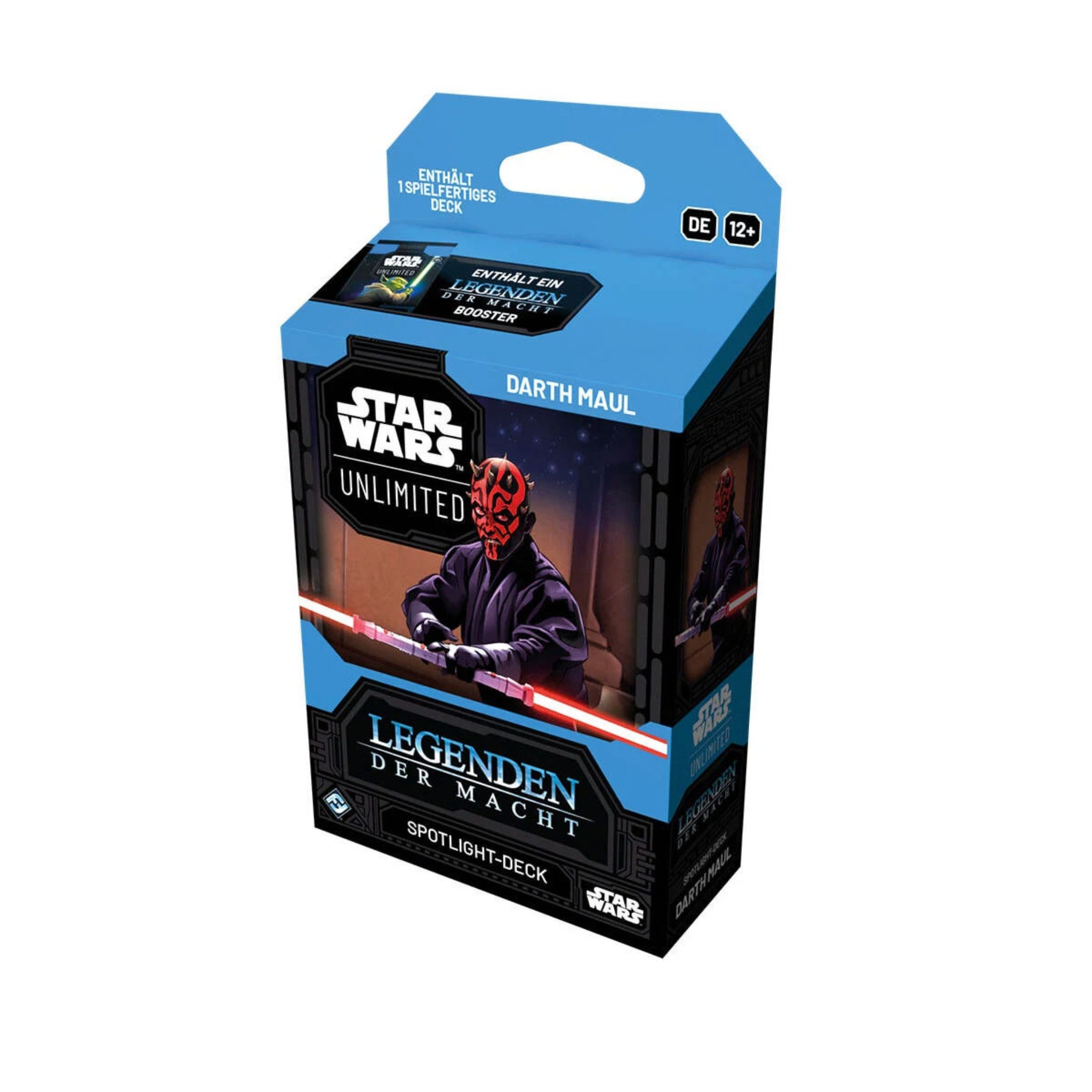 Fantasy Flight Games Sammelkarte SWU Legenden der Macht Spotlight Deck Darth Maul Deutsch