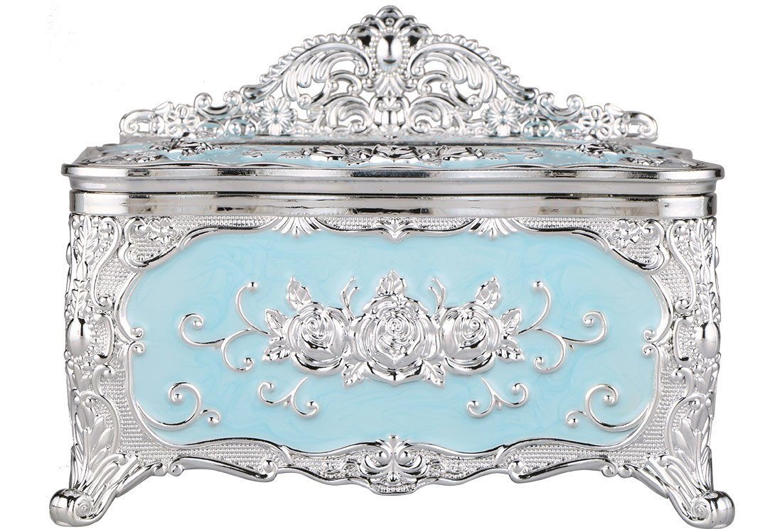 Dekonaz Aufbewahrungsbox Serviettenhalter, Serviettenspender, Blau, Aus Mik günstig online kaufen