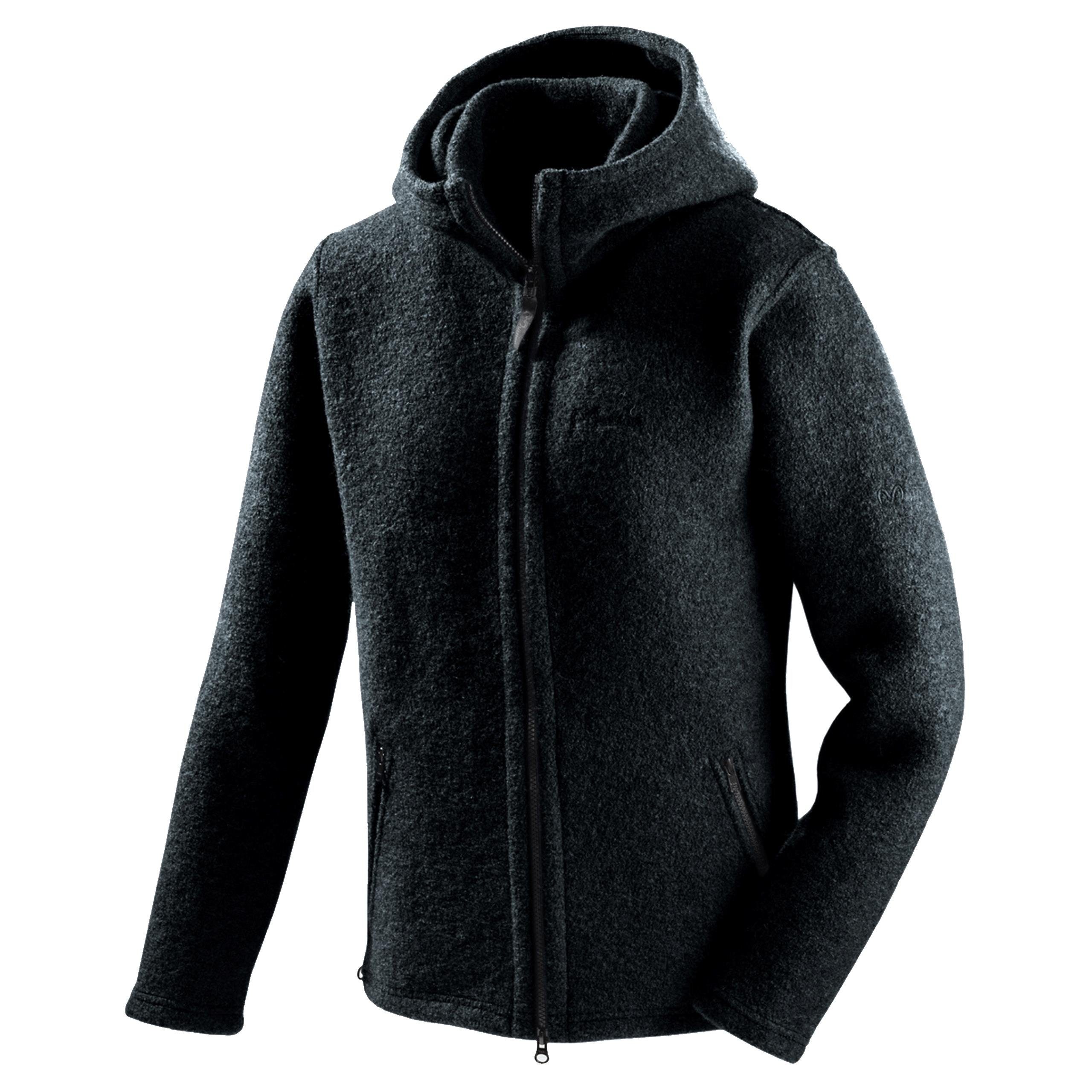 Mufflon Wolljacke Mufflon Randy W300 - Wolljacke mit Kapuze Herren