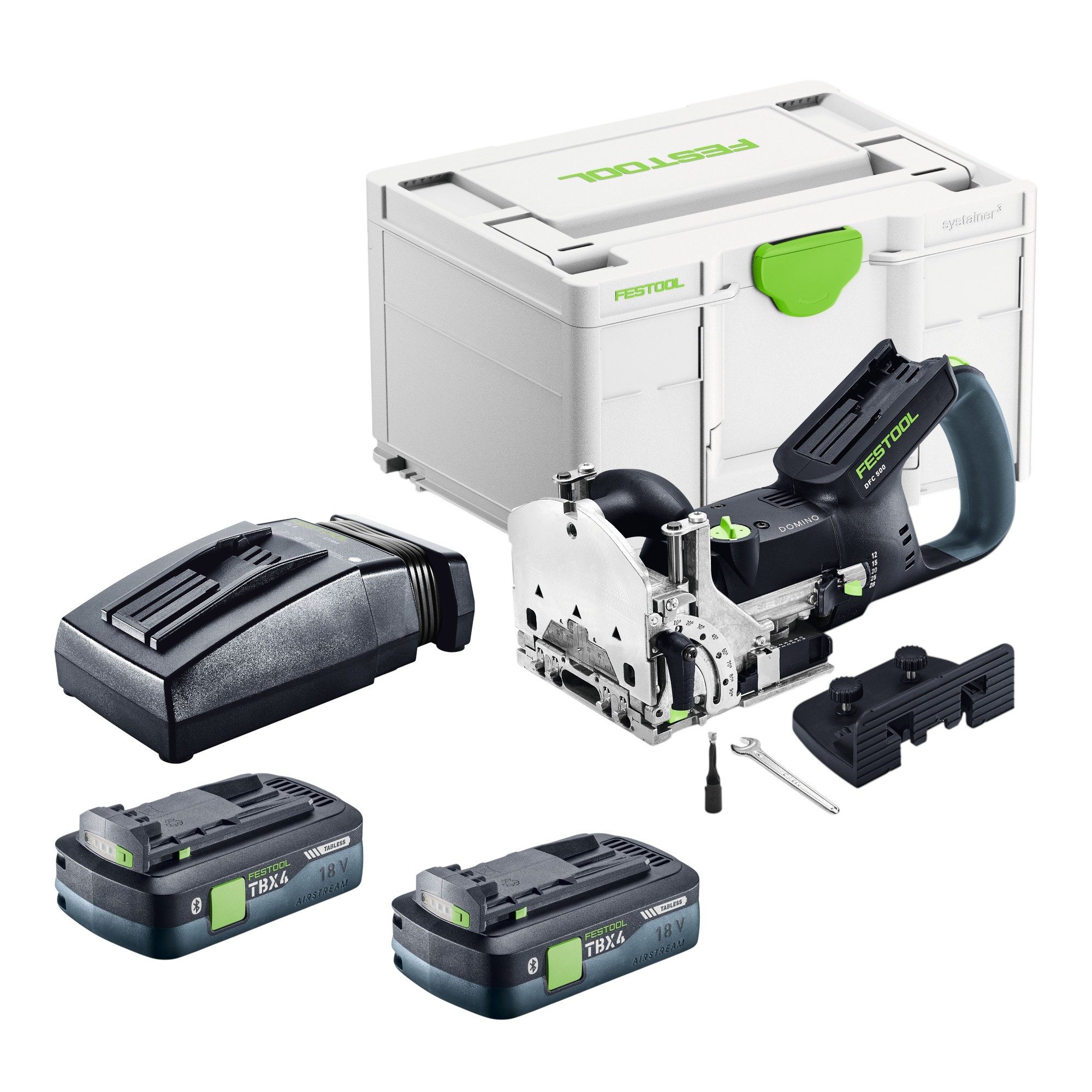 FESTOOL Fräse DFC 500 E-Basic Akku Dübelfräse 18 V 4